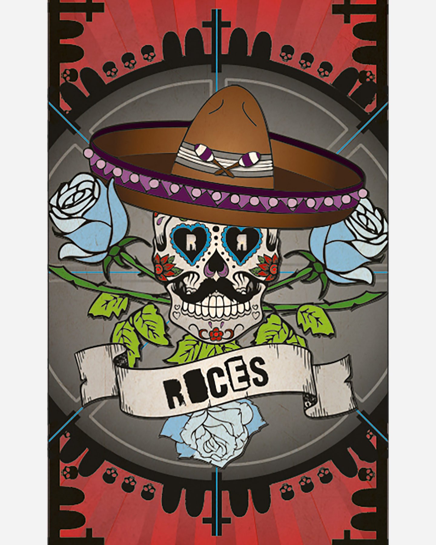 Skateboard ROCES CALAVERA  - Color mix - 1 | Cisalfa Sport