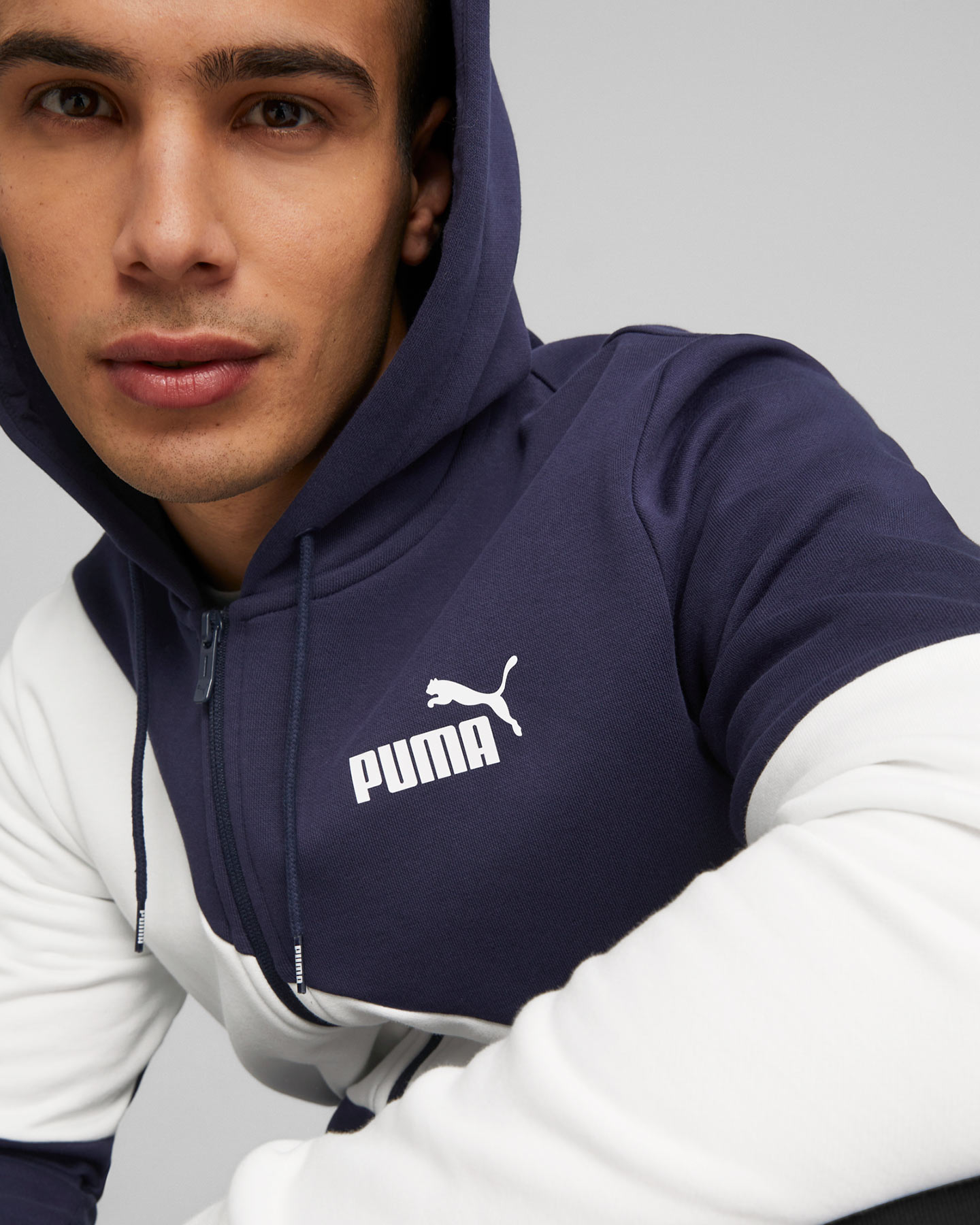 Tuta PUMA COLOR BLOCK M - Blu - 5 | Cisalfa Sport