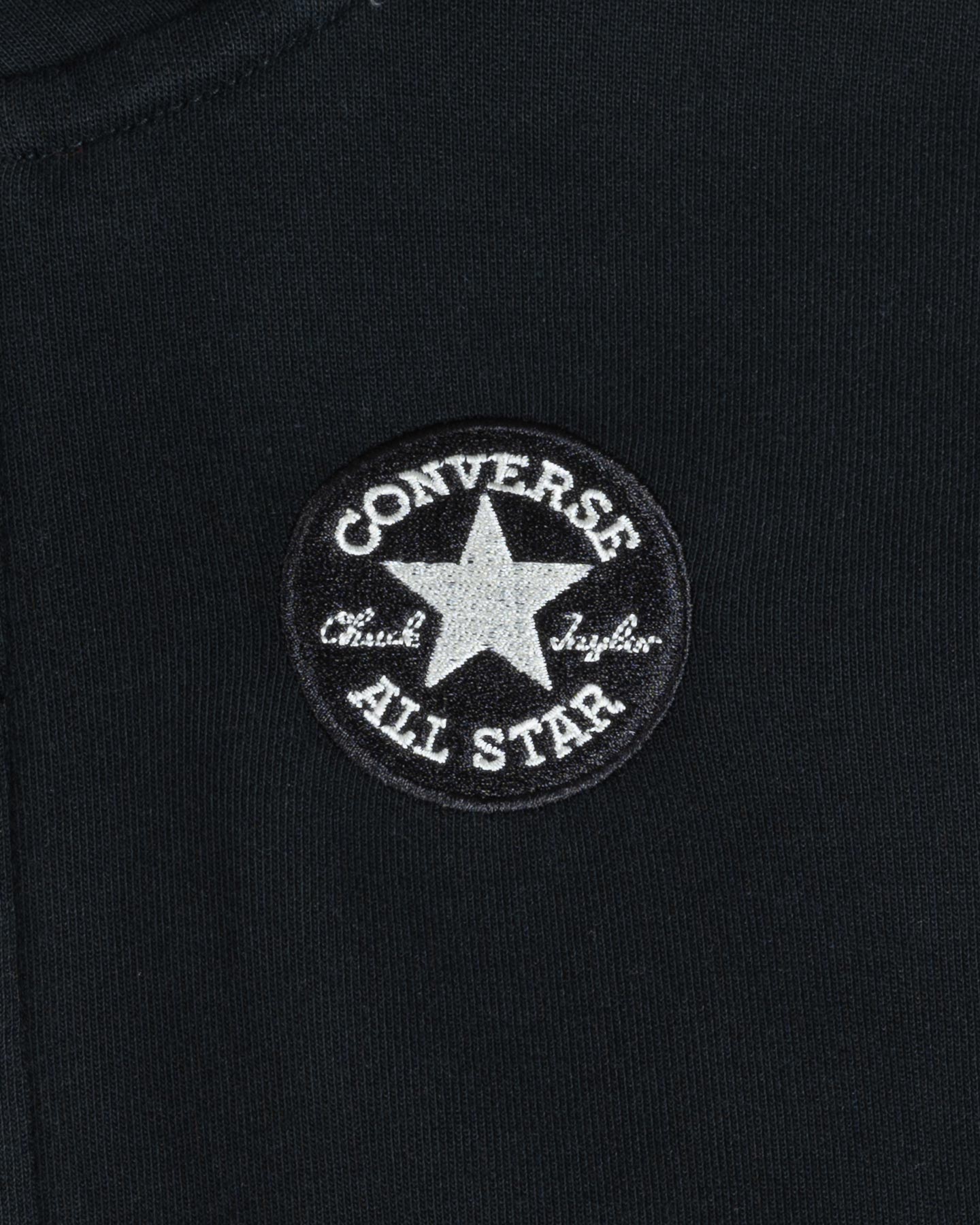 Felpa CONVERSE ZIP W - Nero - 2 | Cisalfa Sport