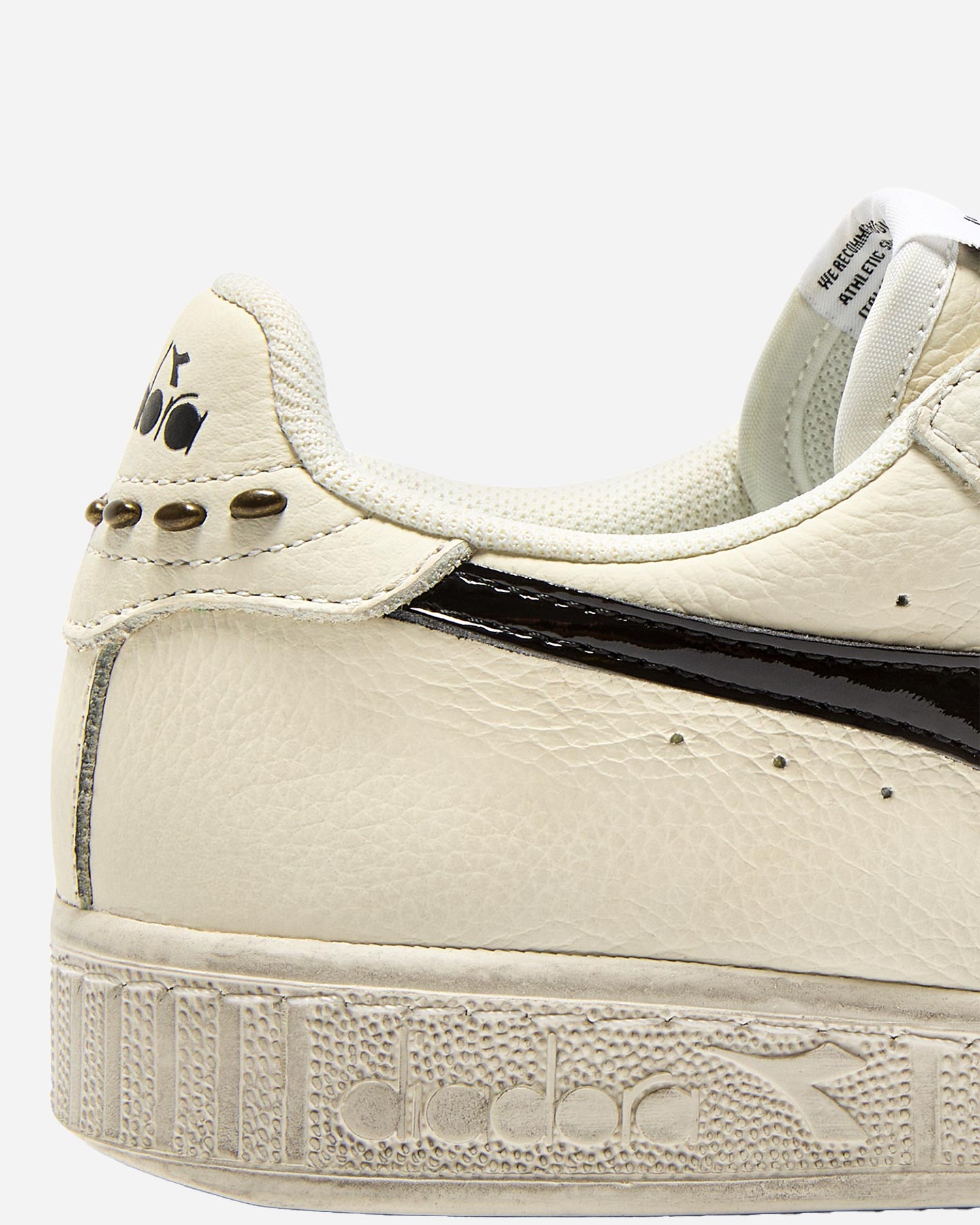 Scarpe sneakers DIADORA GAME LOW WAXED STUDS W - Bianco - 5 | Cisalfa Sport