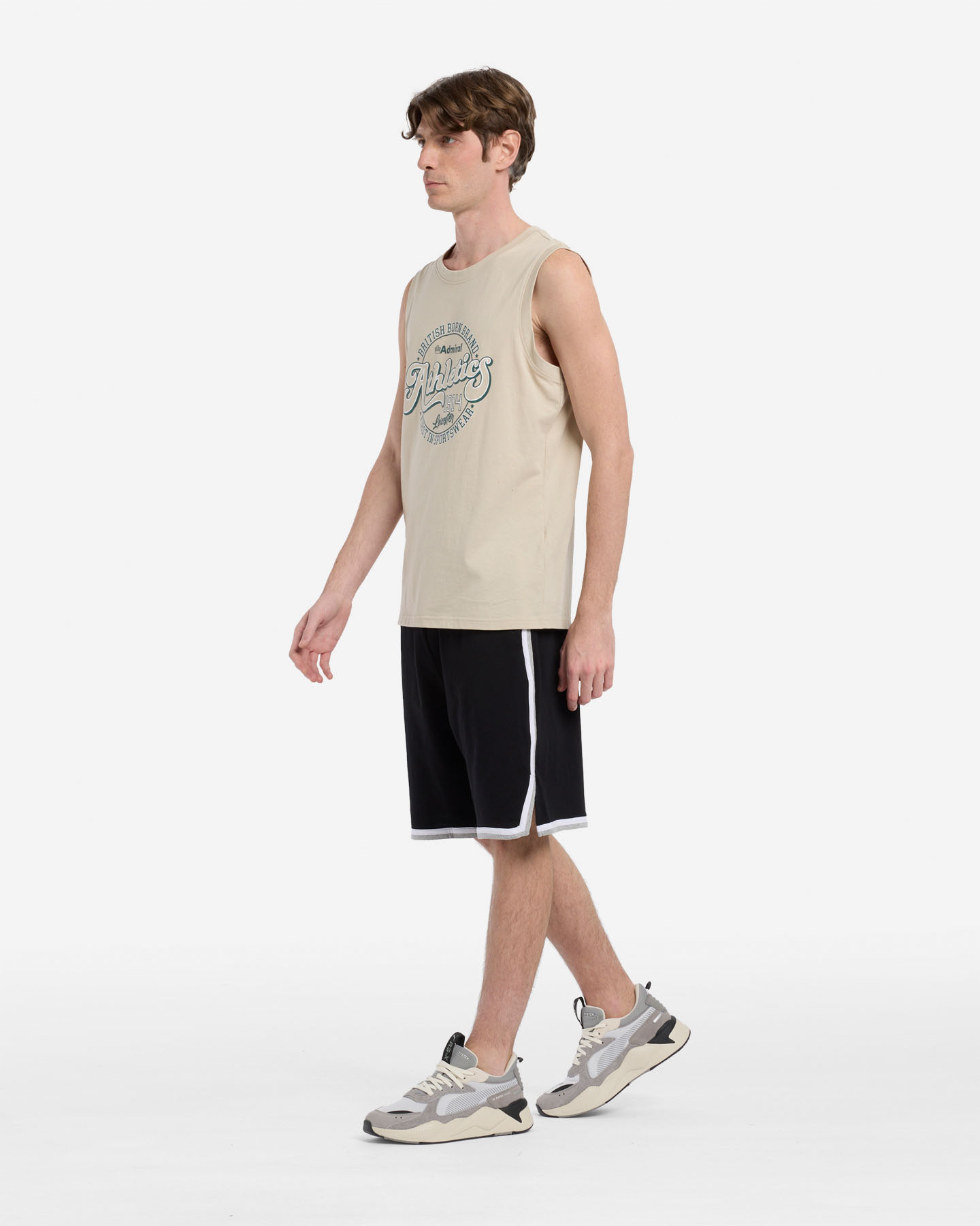 Canotta ADMIRAL ESSENTIAL COLLEGE M - Beige - 4 | Cisalfa Sport