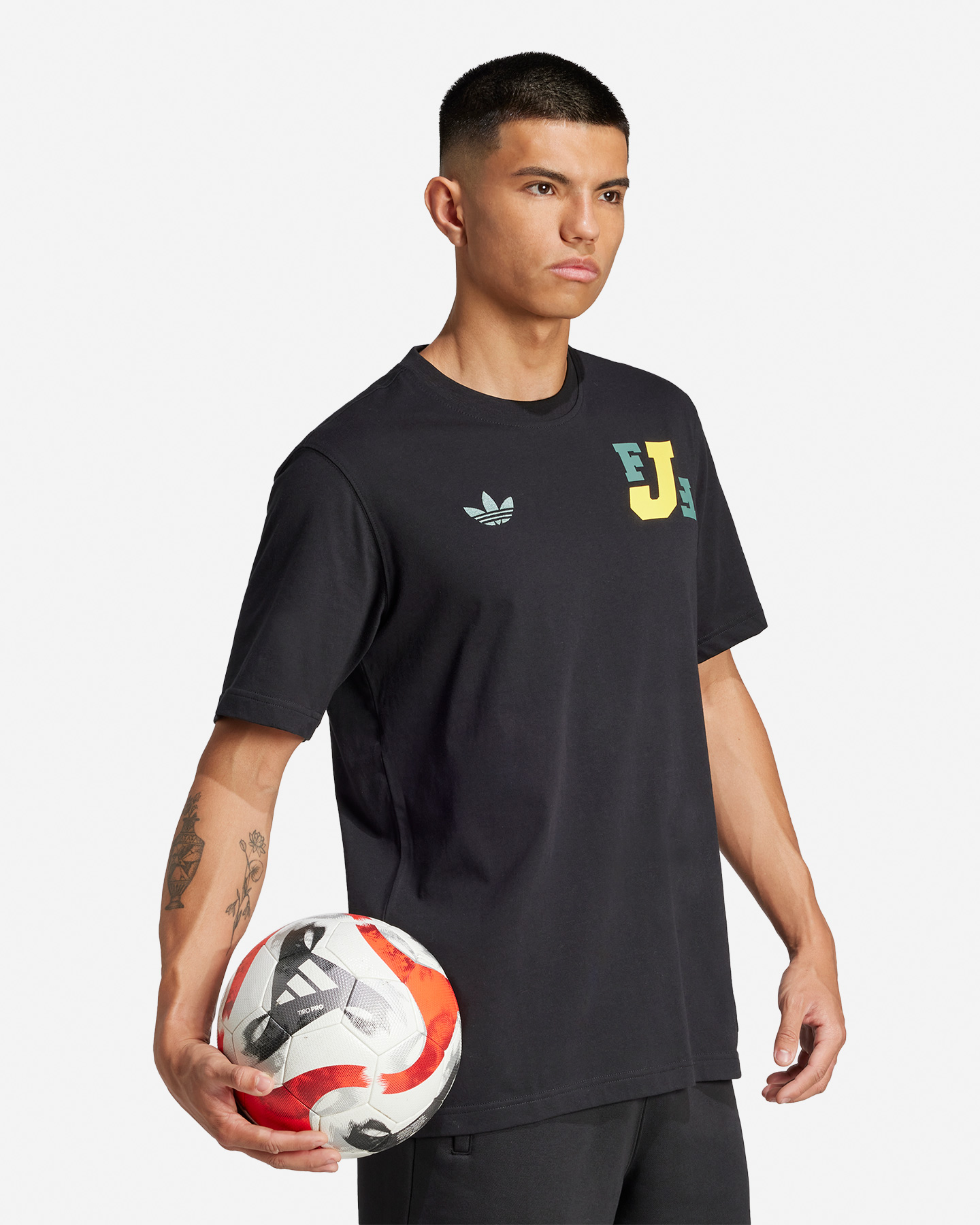 Abbigliamento calcio ufficiale ADIDAS JAMAICA VRCT OG M - Nero - 3 | Cisalfa Sport