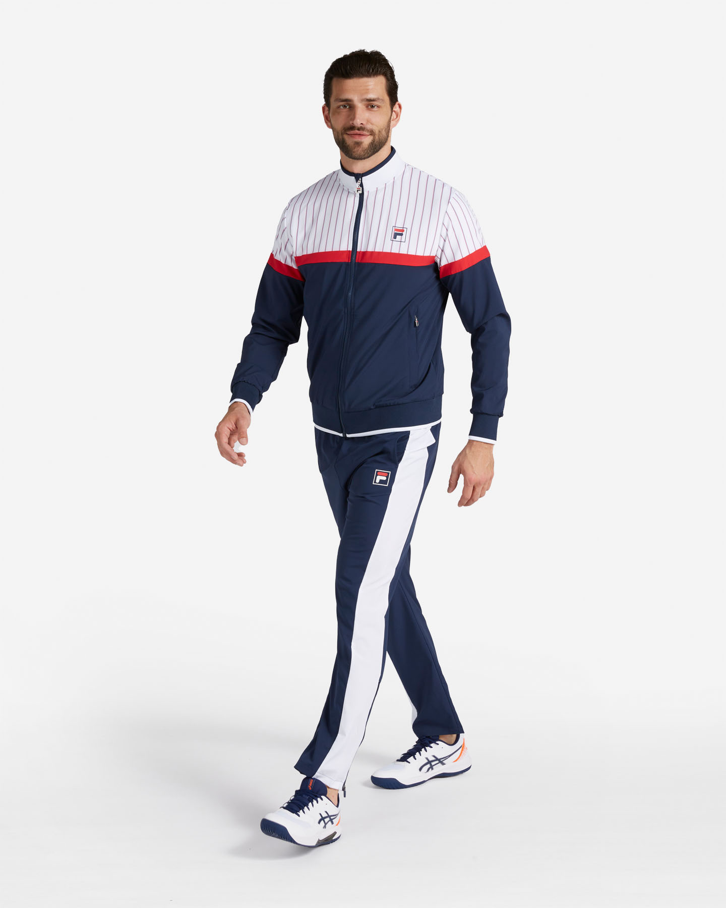 Giacca tennis FILA COURT LINE M - Blu - 3 | Cisalfa Sport