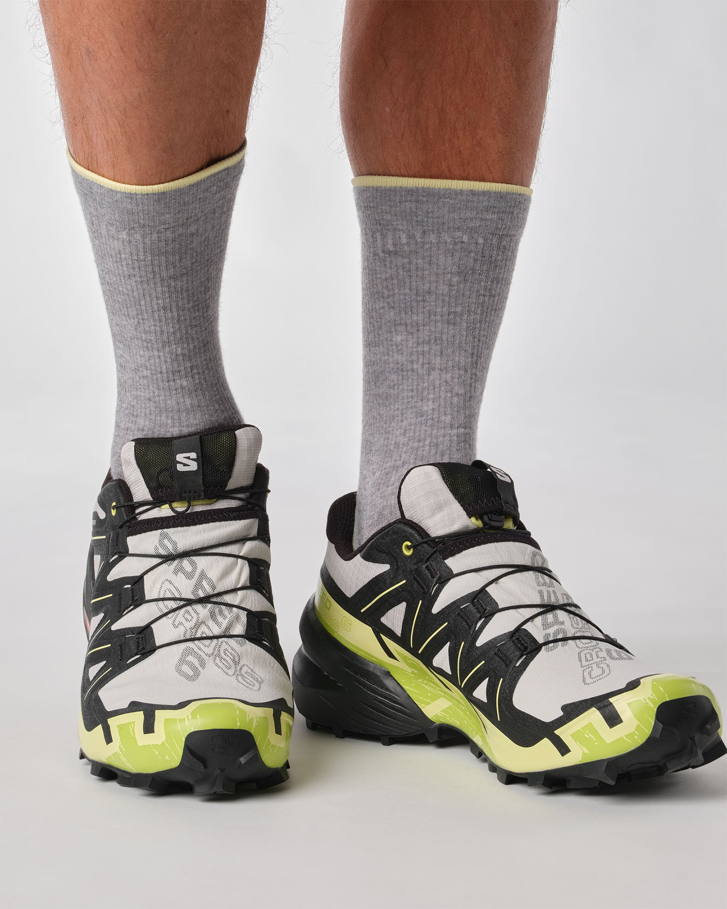 Scarpe trail SALOMON SPEEDCROSS 6 GTX M - Bianco - 4 | Cisalfa Sport