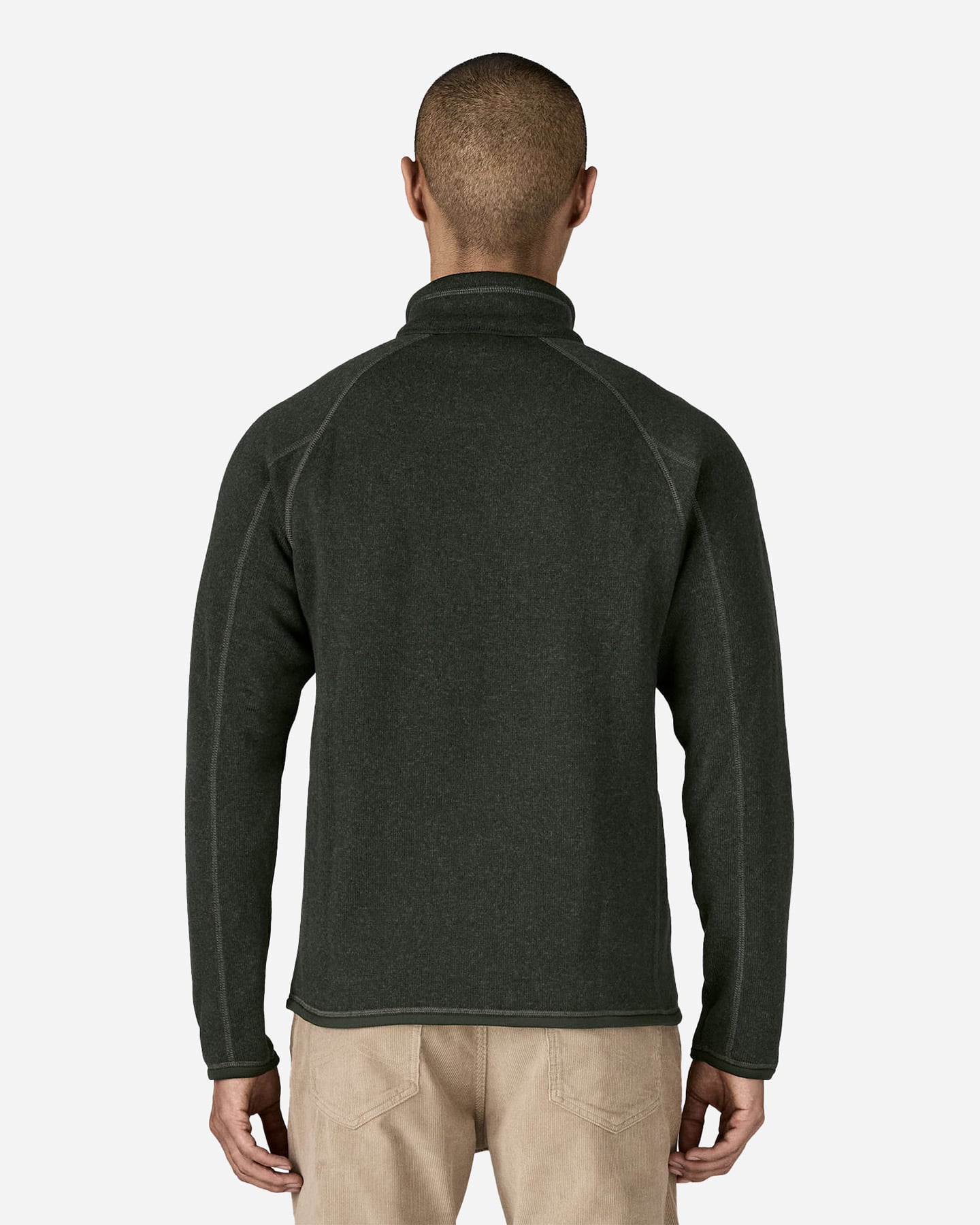 Pile PATAGONIA BETTER SWEATER 1/4 M - Verde - 2 | Cisalfa Sport