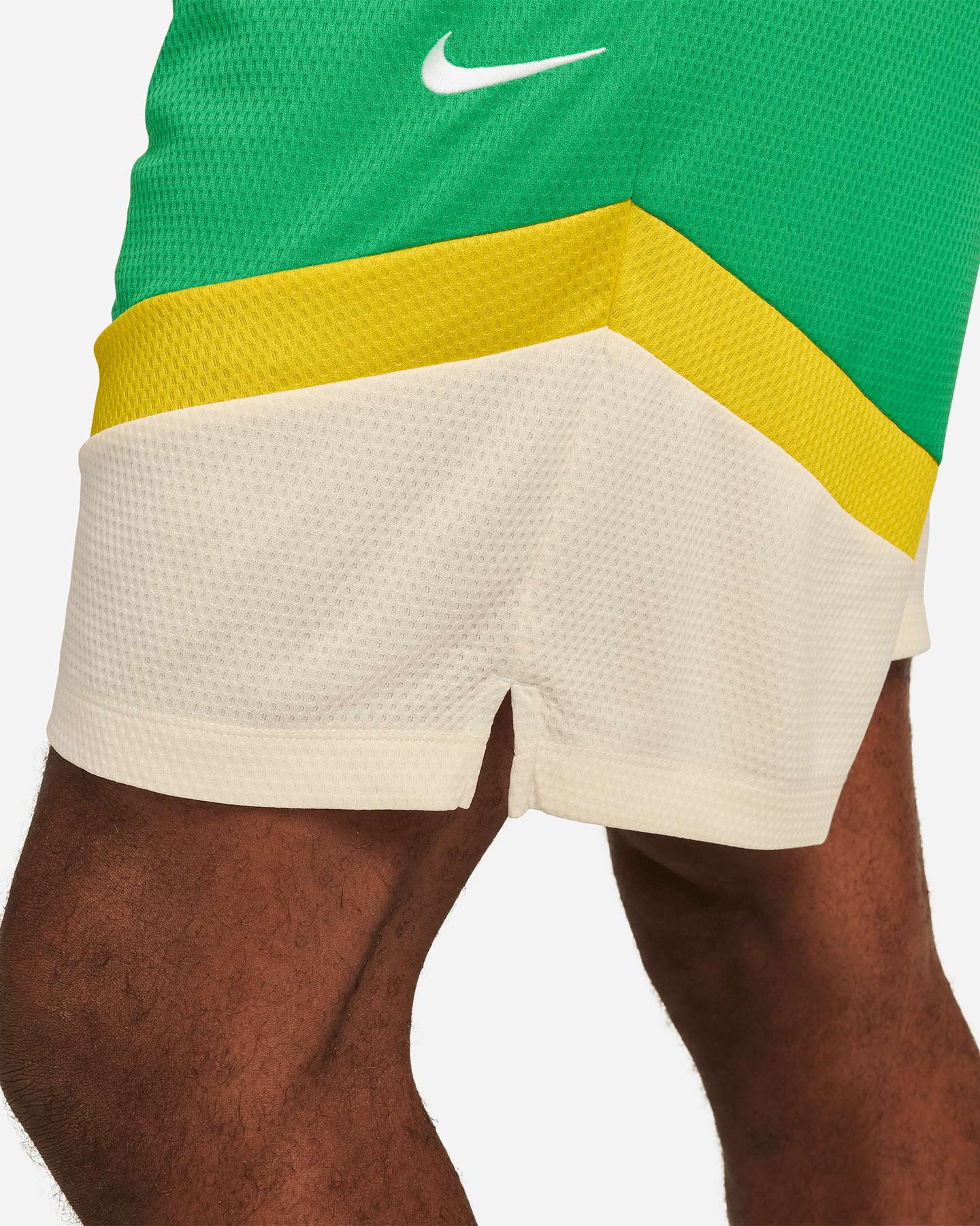 Pantaloncini basket NIKE DRI FIT ICON 8" M - Verde - 5 | Cisalfa Sport