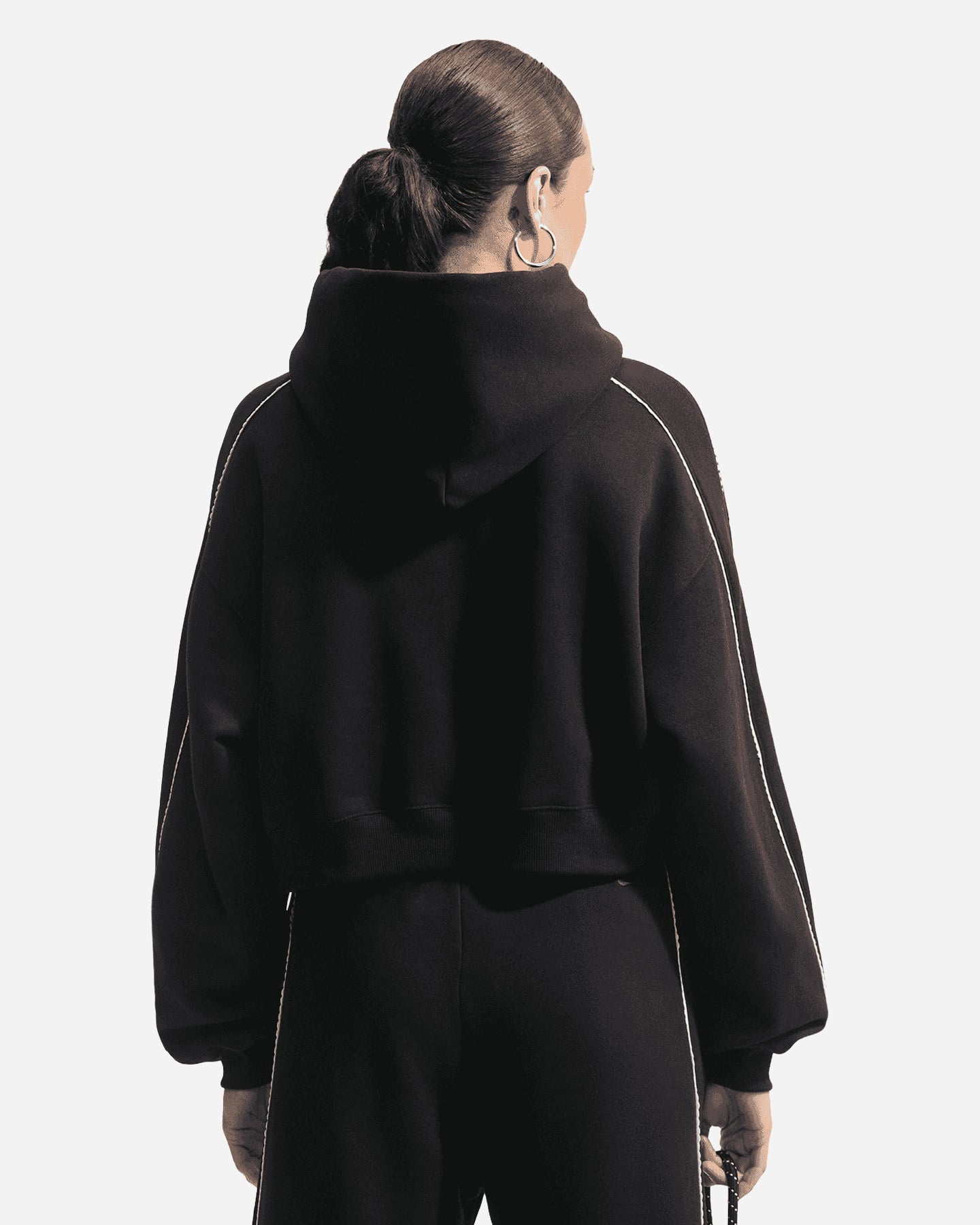 Felpa NIKE CROP SCLOP W - Nero - 1 | Cisalfa Sport