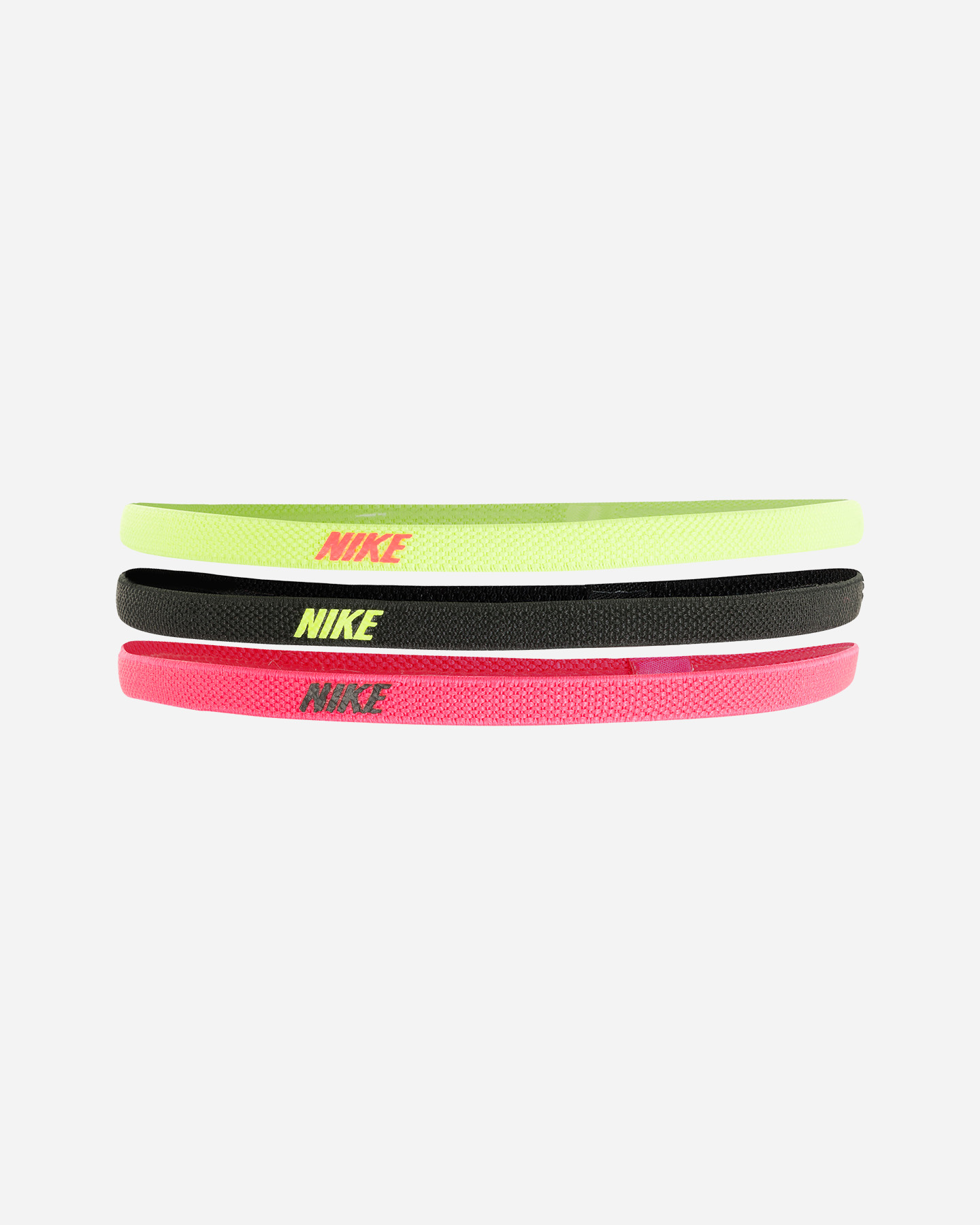 Accessorio palestra NIKE ELASTIC HAIRBANDS 3PZ  - Nero - 2 | Cisalfa Sport
