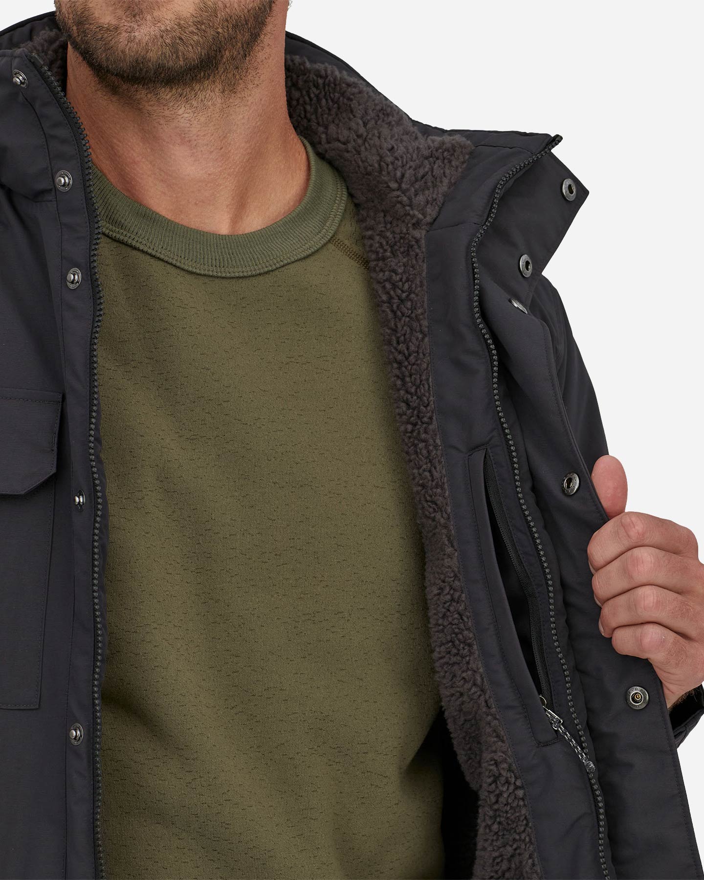 Giacca outdoor PATAGONIA PARKA ISTHMUS M - Nero - 4 | Cisalfa Sport