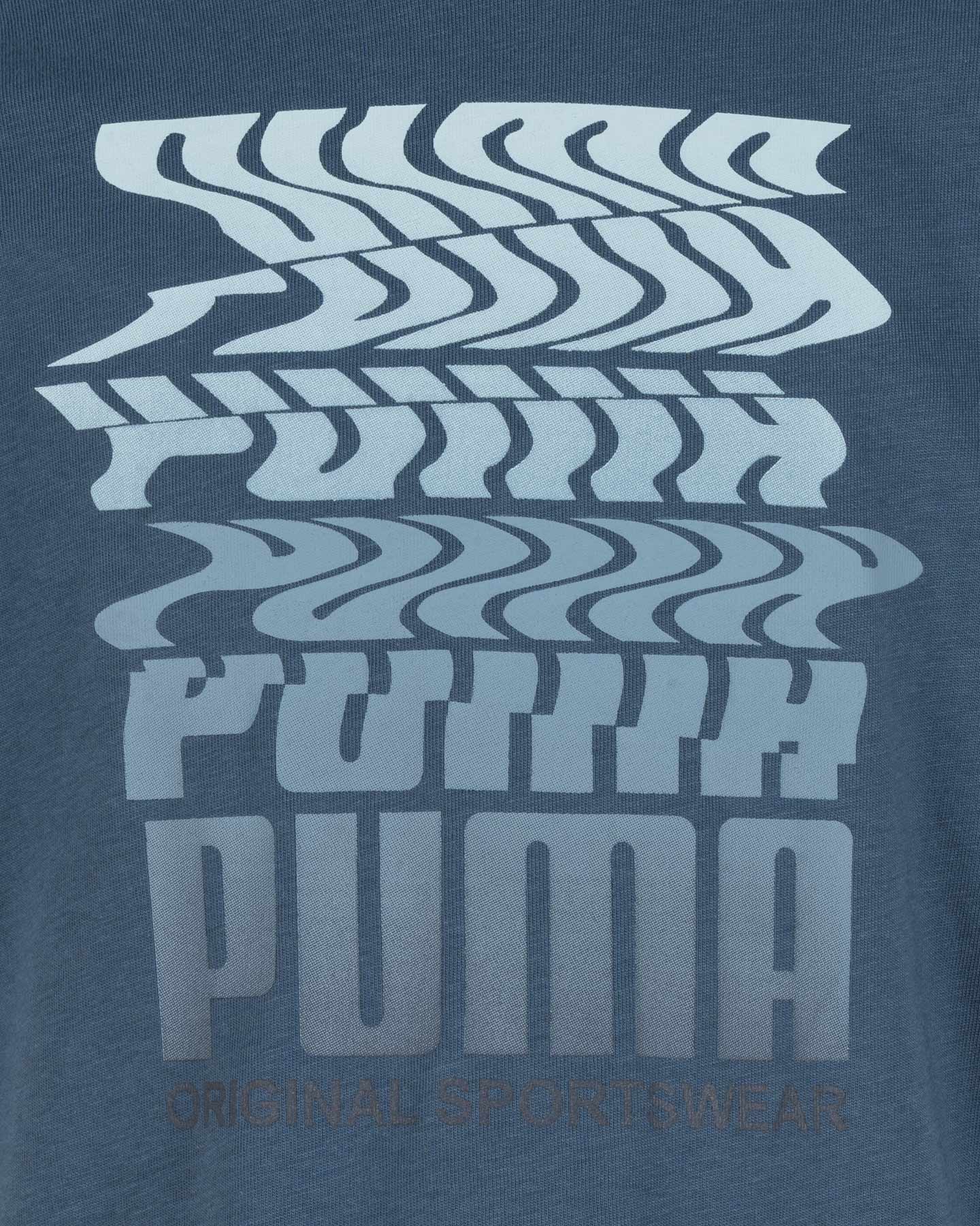 T-shirt PUMA REGULAR JR - Blu - 2 | Cisalfa Sport
