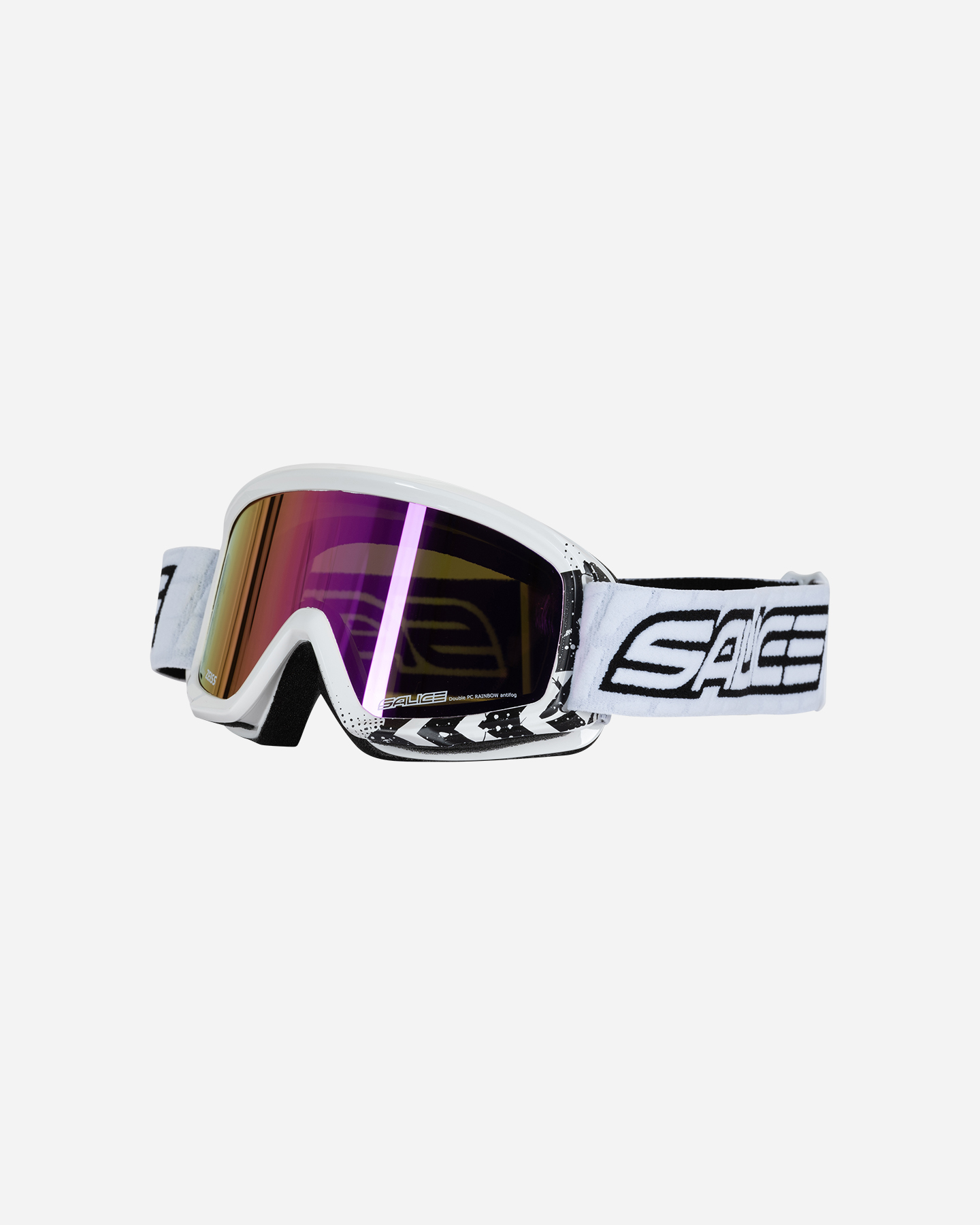 Maschera sci SALICE 708DARWFD JR - Nero - 0 | Cisalfa Sport
