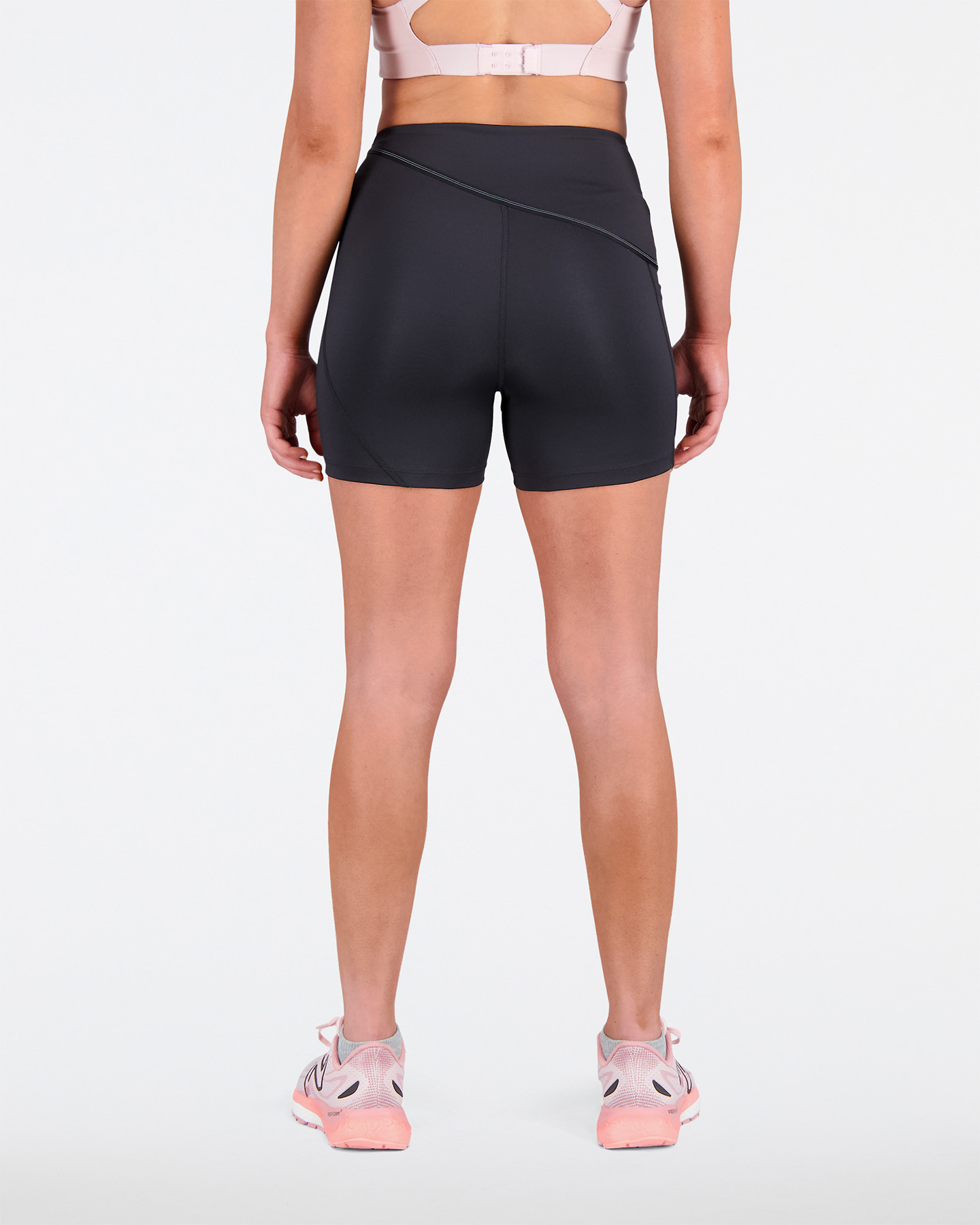Short running NEW BALANCE Q SPEED SHAPE SHIELD 4 W - Nero - 3 | Cisalfa Sport