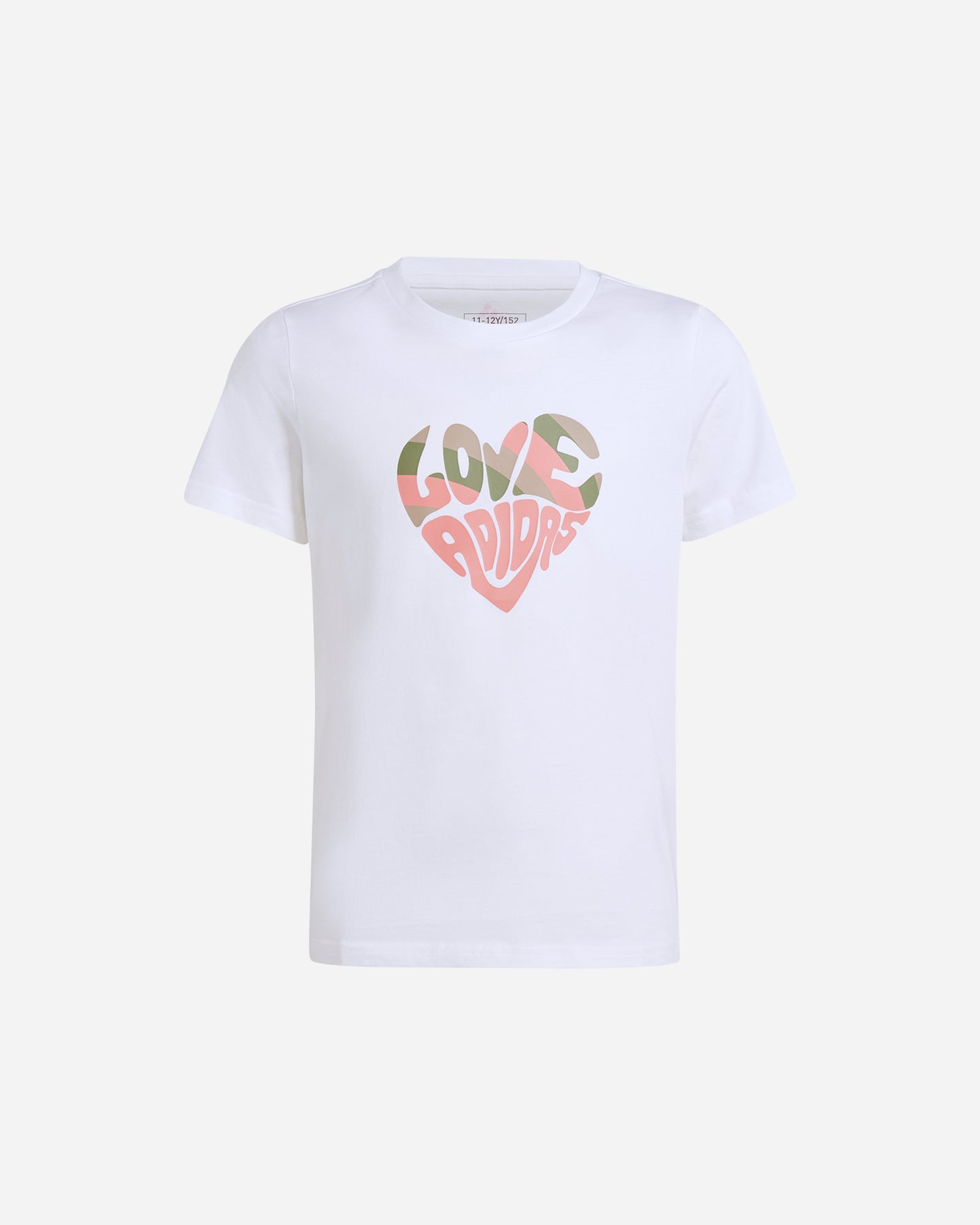 T-shirt ADIDAS STREET JAM HEART JR - Bianco - 0 | Cisalfa Sport