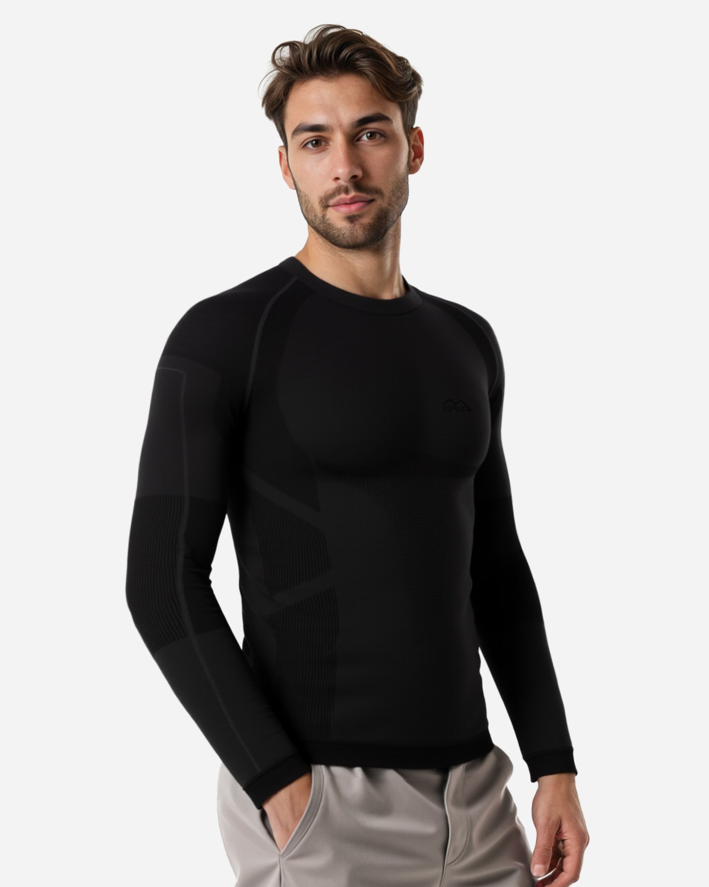 Maglia intimo tecnico 8848 DRYARN M - Nero - 2 | Cisalfa Sport