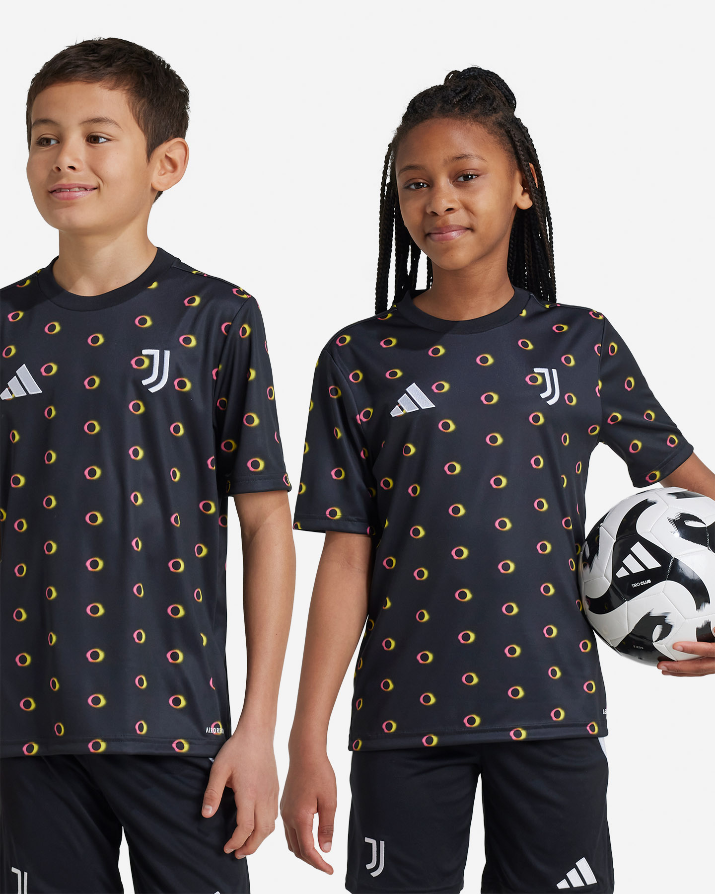 Maglia calcio ufficiale ADIDAS JUVENTUS PREMATCH 24-25 JR - Nero - 2 | Cisalfa Sport