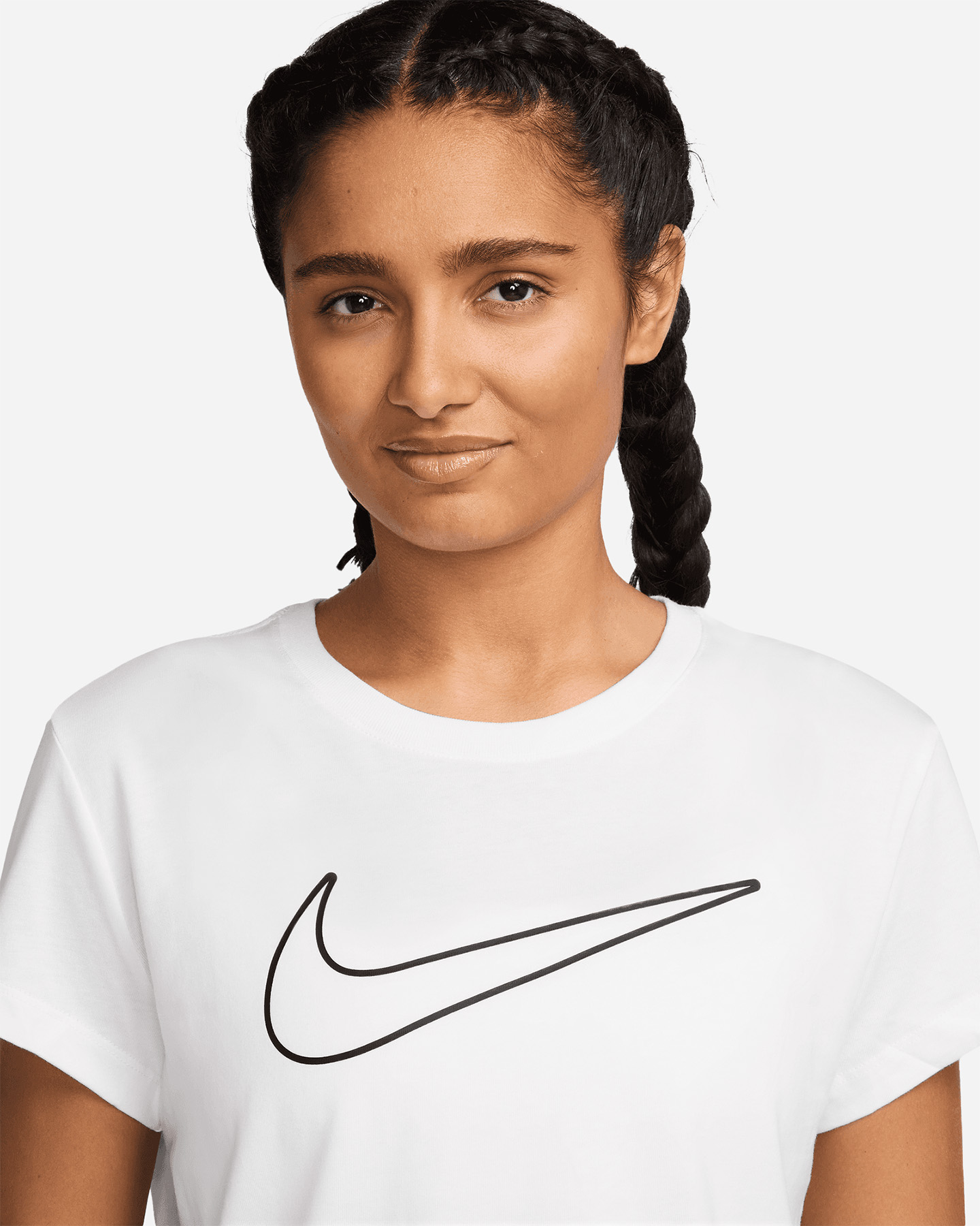 T-shirt NIKE BIG SWOOSH W - Bianco - 2 | Cisalfa Sport