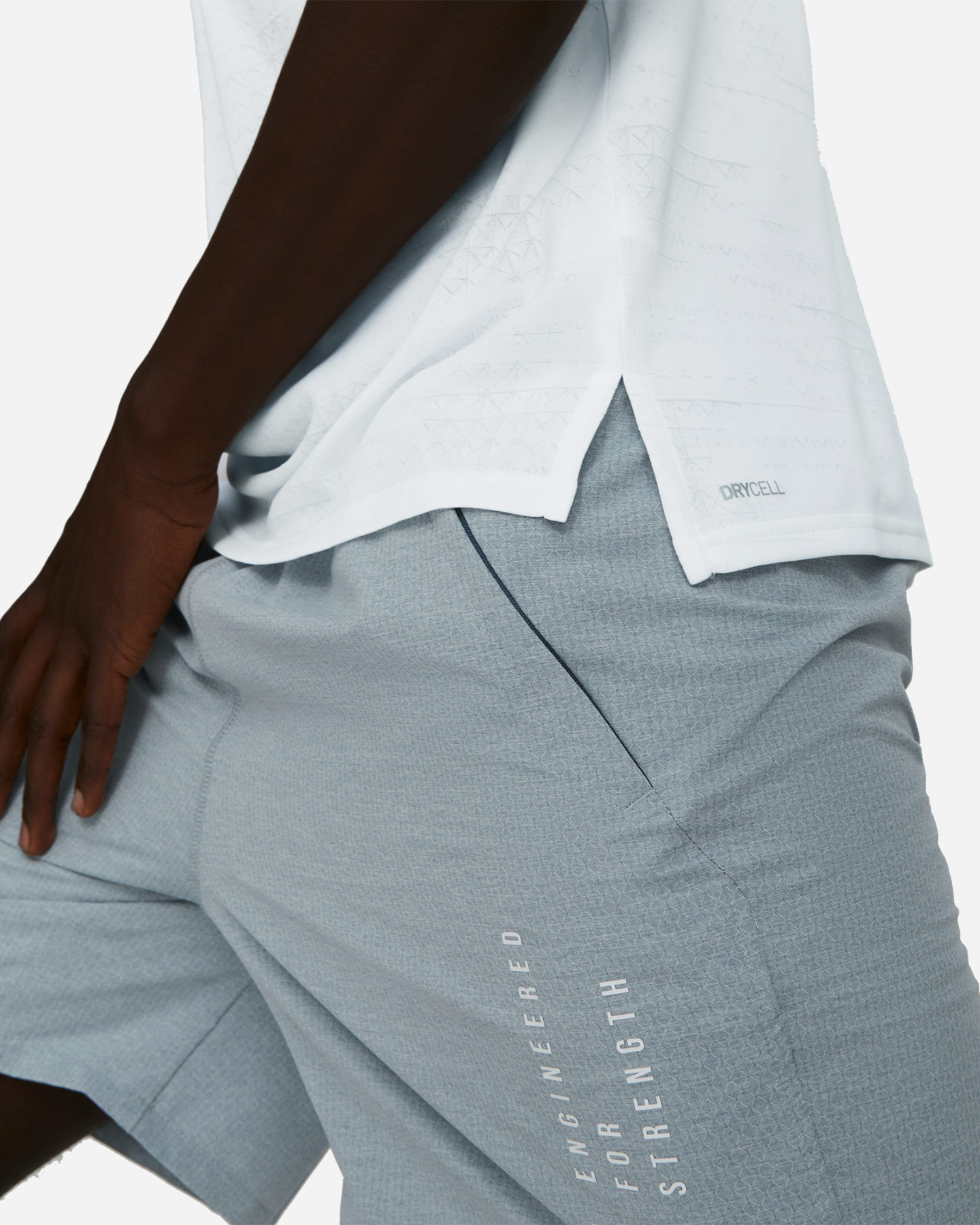 T-shirt training PUMA JAQUARD M - Bianco - 3 | Cisalfa Sport