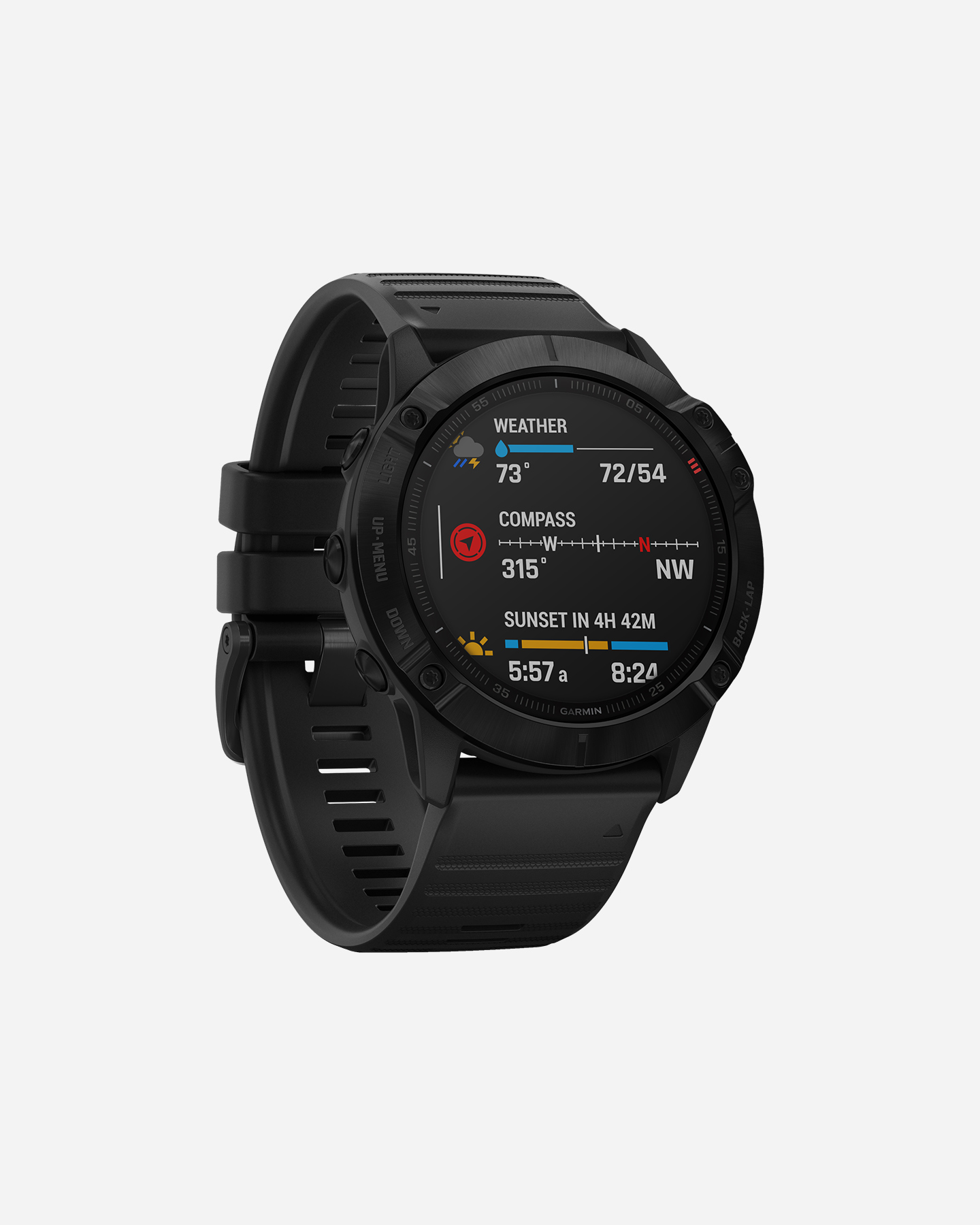 Orologio multifunzione GARMIN FENIX 6X PRO - Nero - 3 | Cisalfa Sport