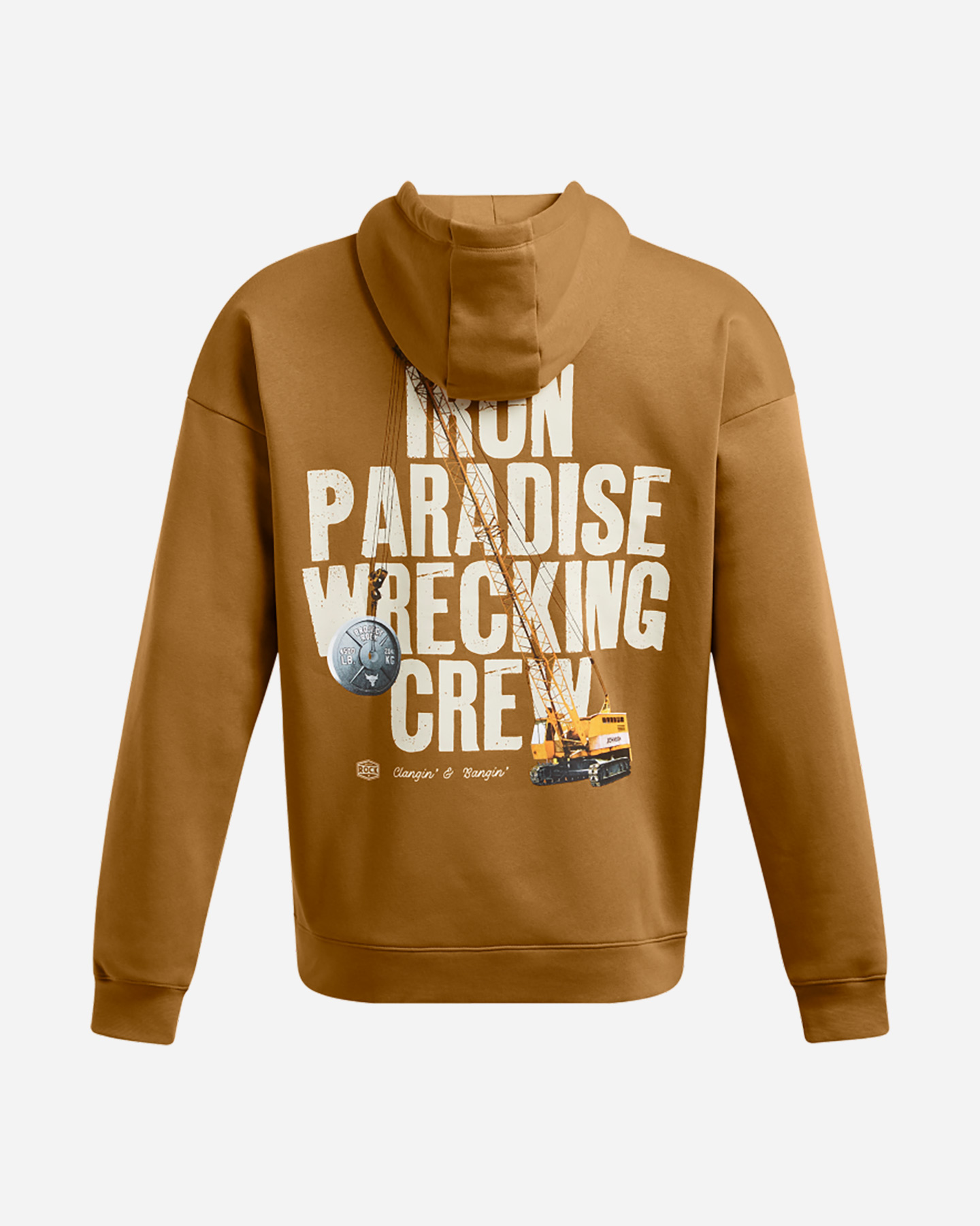 Felpa UNDER ARMOUR THE ROCK ICON TOOLS M - Giallo - 1 | Cisalfa Sport