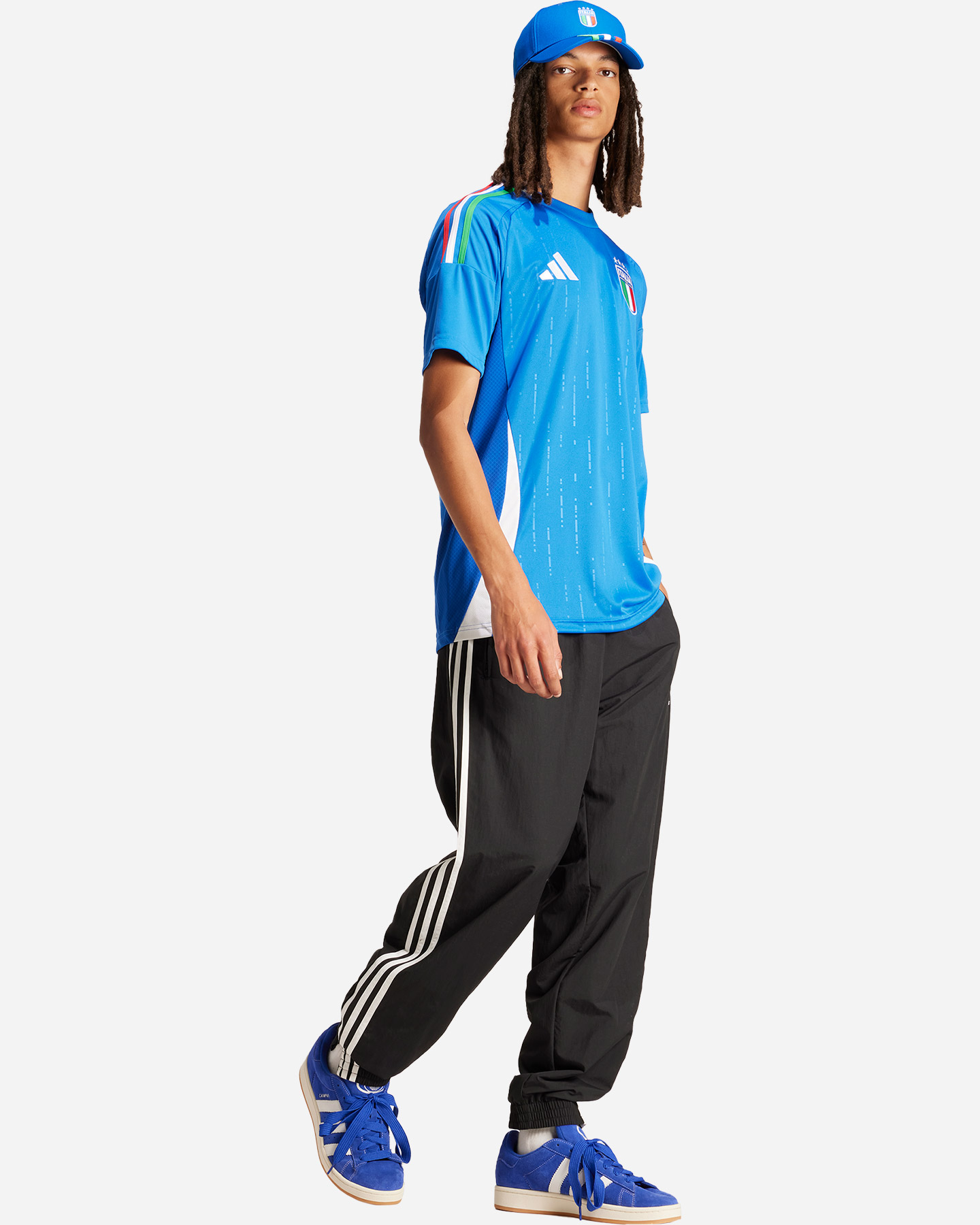 Maglia calcio ufficiale ADIDAS ITALIA FIGC HOME M - Blu - 3 | Cisalfa Sport