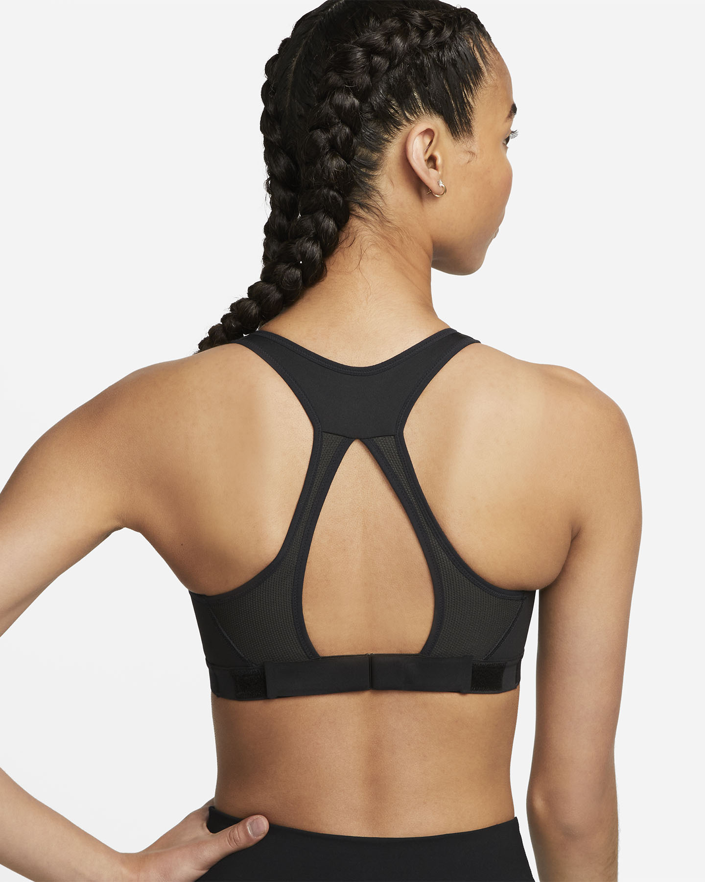 Bra training NIKE DRIFIT SWOOSH HS W - Nero - 1 | Cisalfa Sport