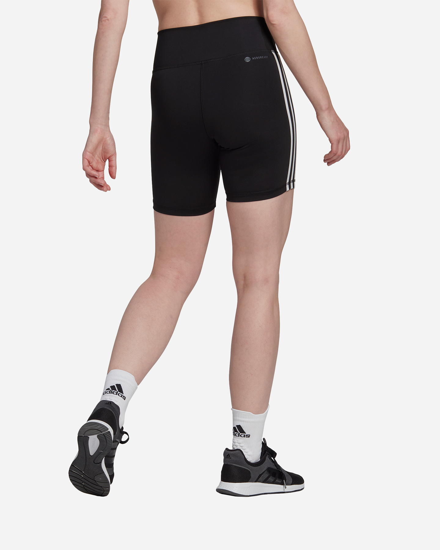Short training ADIDAS 3STRIPES W - Rosa - 3 | Cisalfa Sport