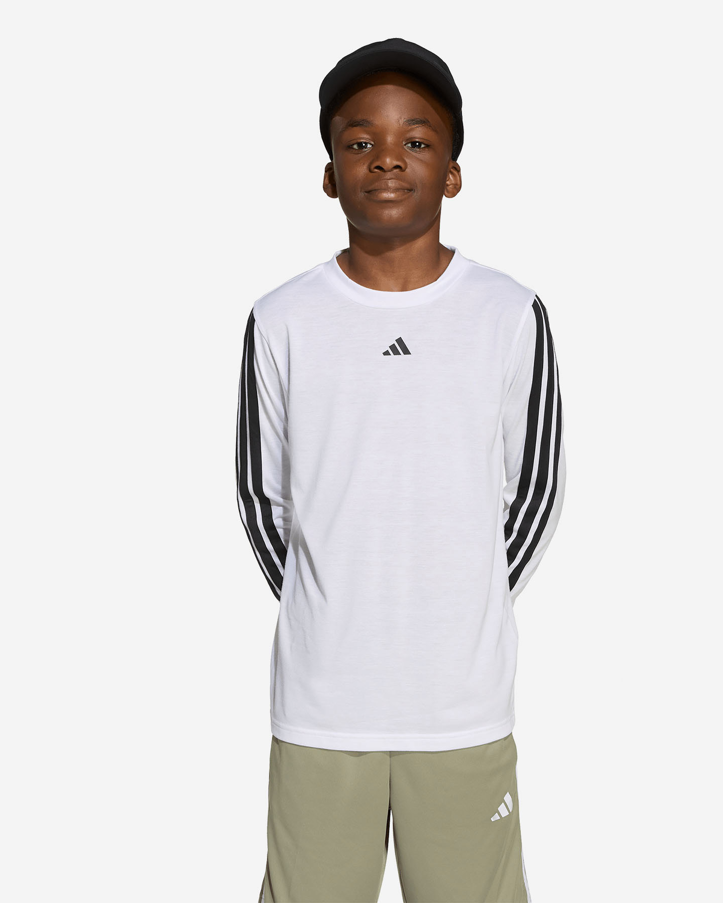 T-shirt ADIDAS 3STRIPES JR - Bianco - 1 | Cisalfa Sport