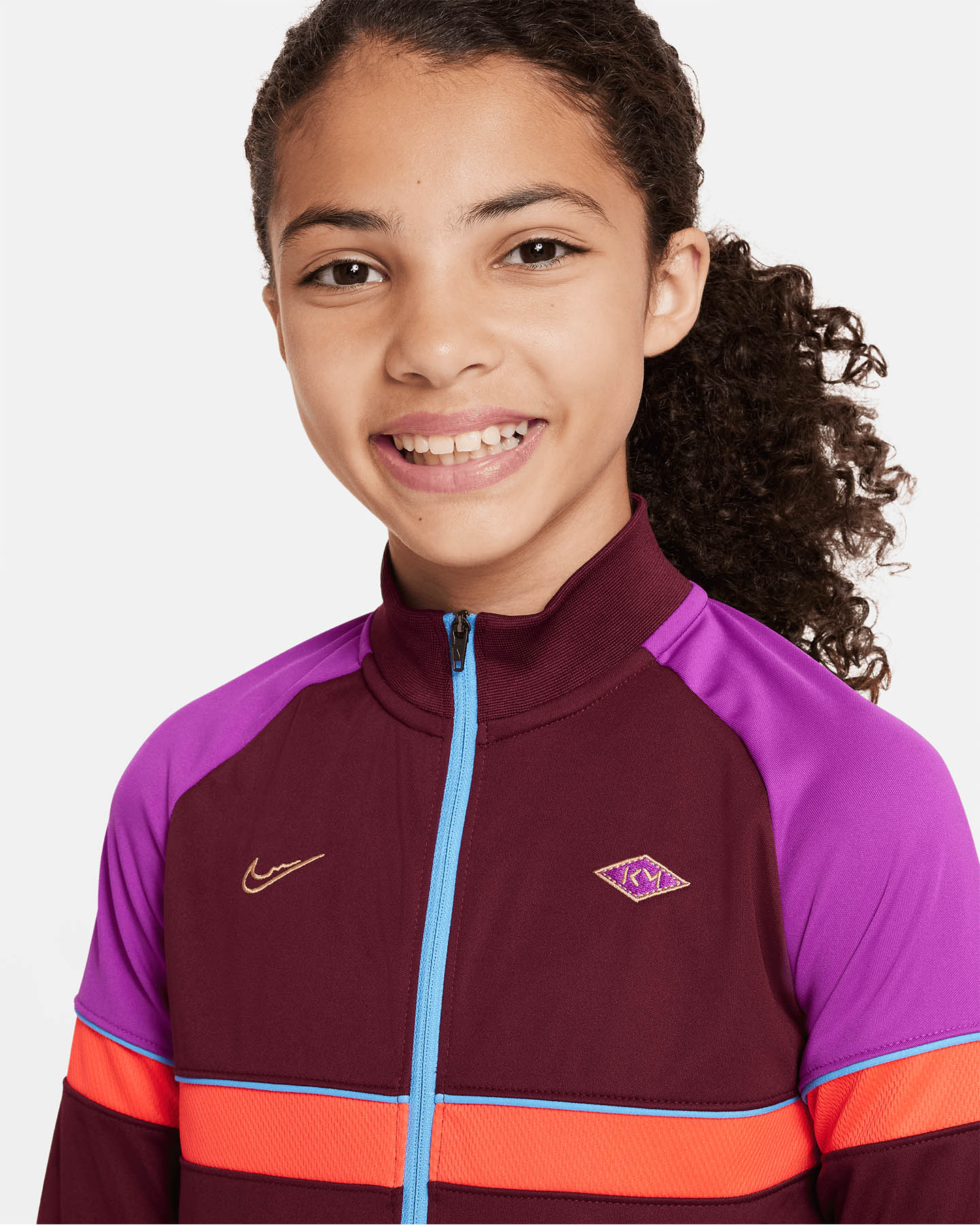 Maglia calcio NIKE DRI FIT KYLIAN MBAPPE WP JR - Rosso - 2 | Cisalfa Sport