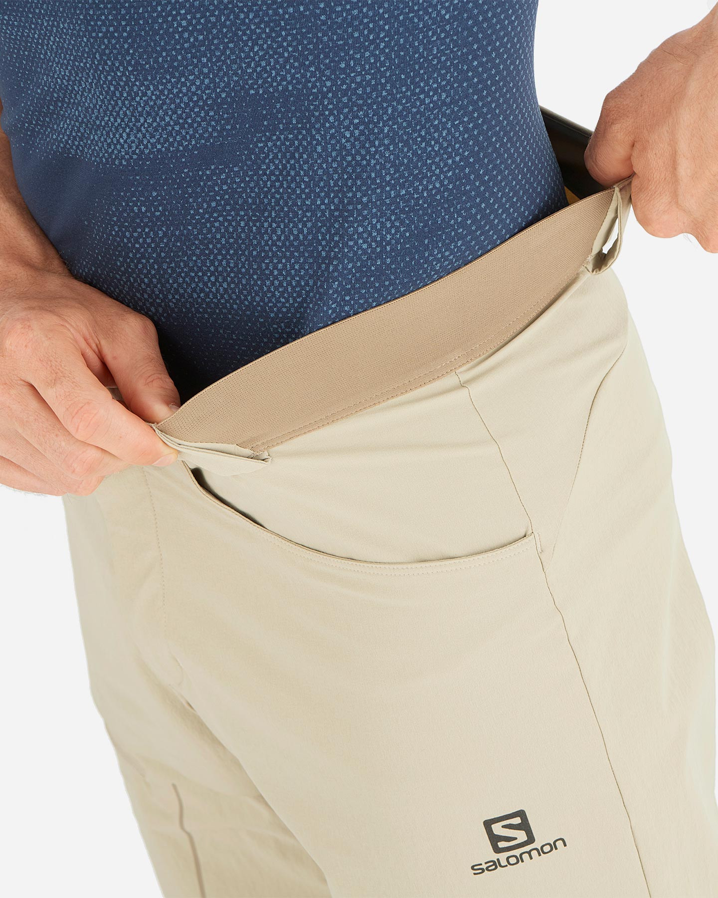 Pantaloncini SALOMON WAYFARER M - Beige - 4 | Cisalfa Sport