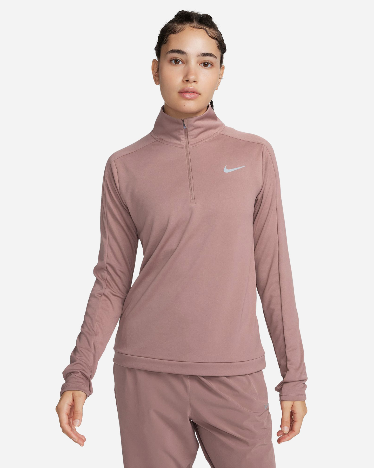 Maglia running NIKE PACER W - Rosa - 0 | Cisalfa Sport