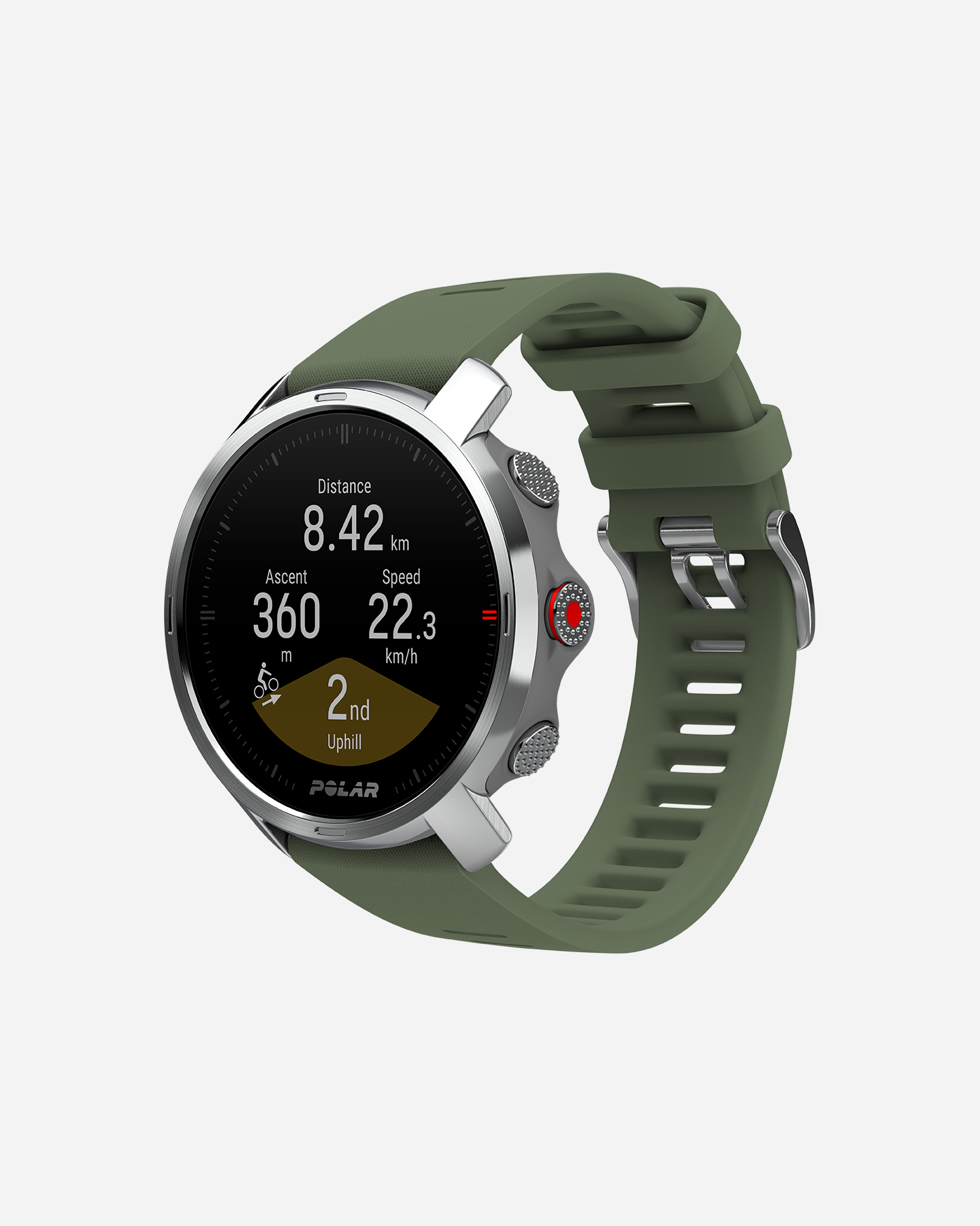 Orologio multifunzione POLAR GRIT X M/L - Verde - 3 | Cisalfa Sport