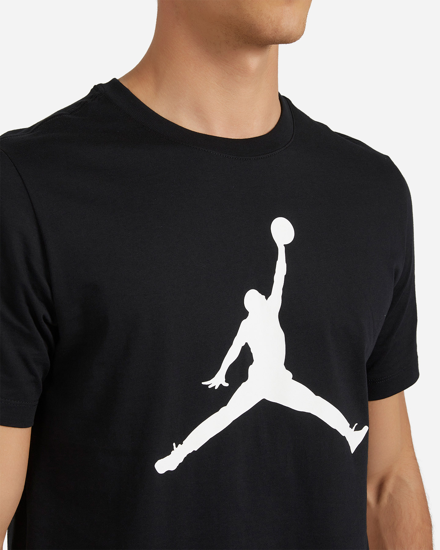 Maglia basket NIKE JORDAN JUMPMAN CREW M - Nero - 4 | Cisalfa Sport