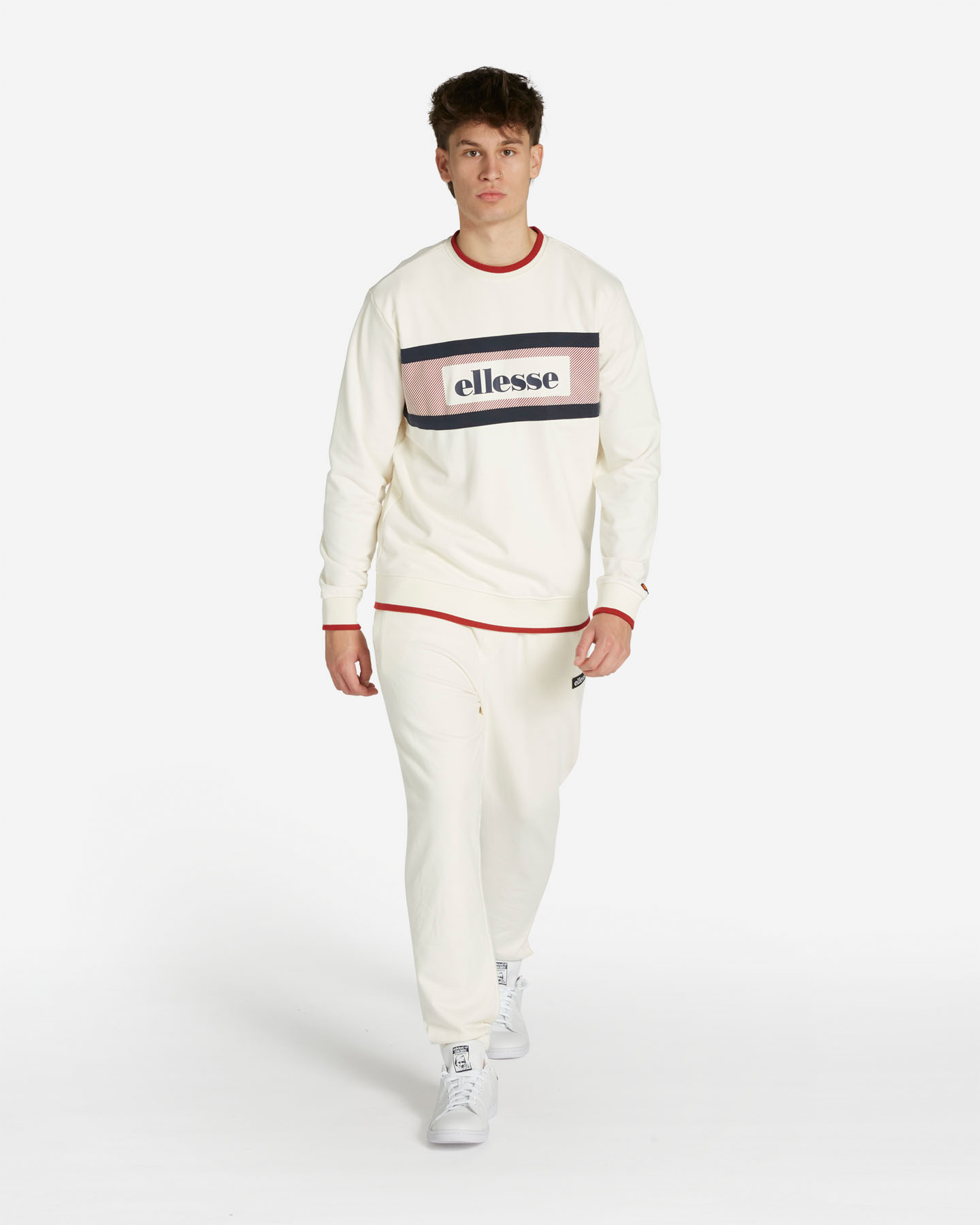 Felpa ELLESSE BASIC M - Bianco - 3 | Cisalfa Sport
