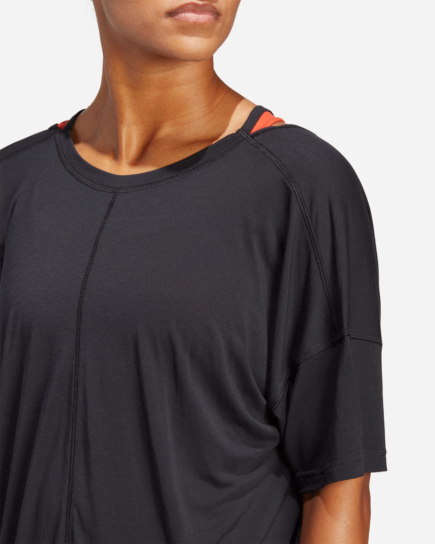 T-shirt training ADIDAS YOGA W - Nero - 4 | Cisalfa Sport