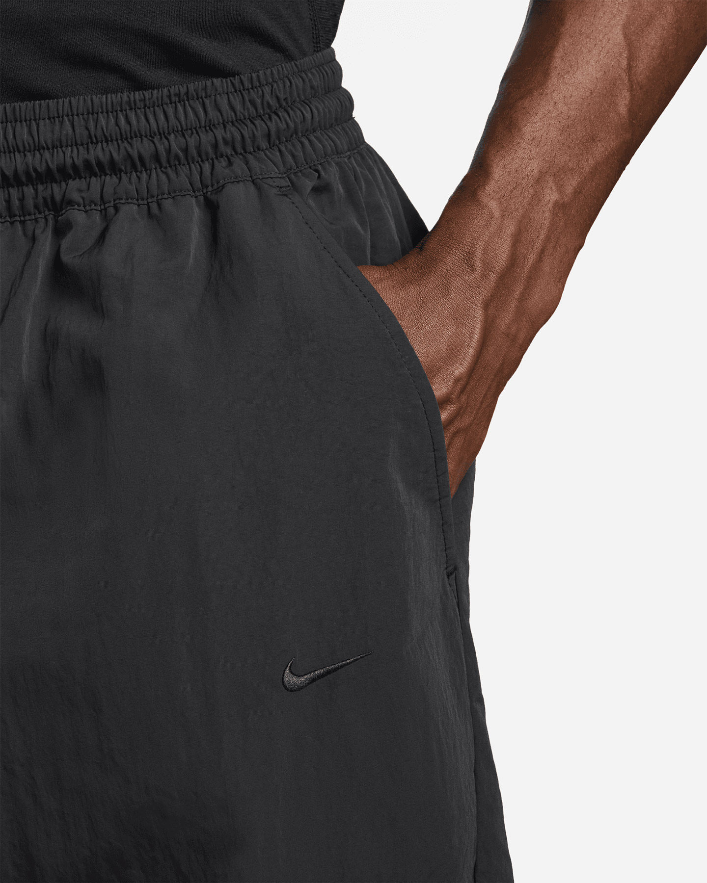 Pantalone training NIKE DRI FIT FLC M - Nero - 2 | Cisalfa Sport