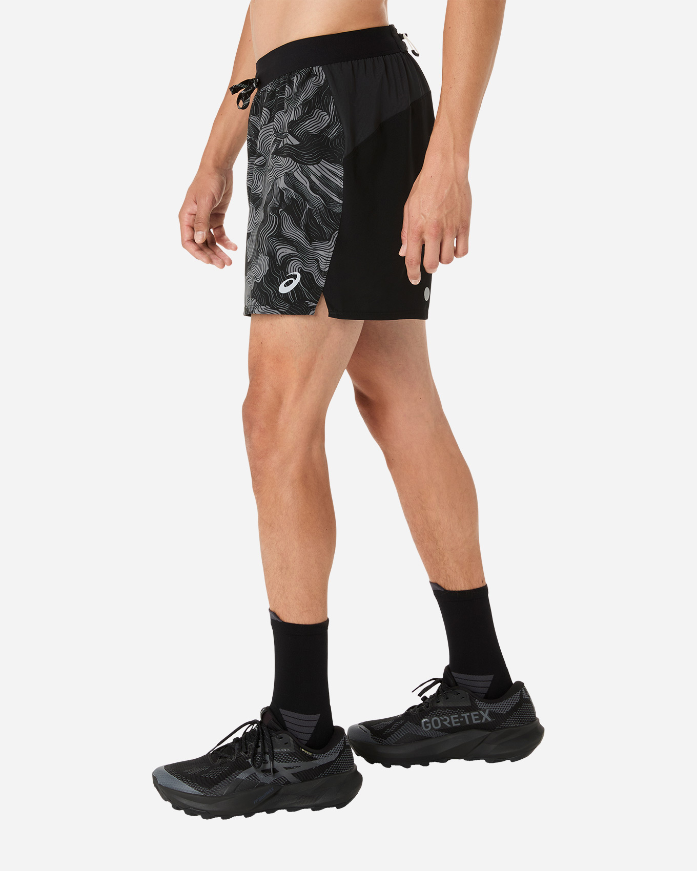 Short running ASICS FUJITRAIL M - Nero - 1 | Cisalfa Sport