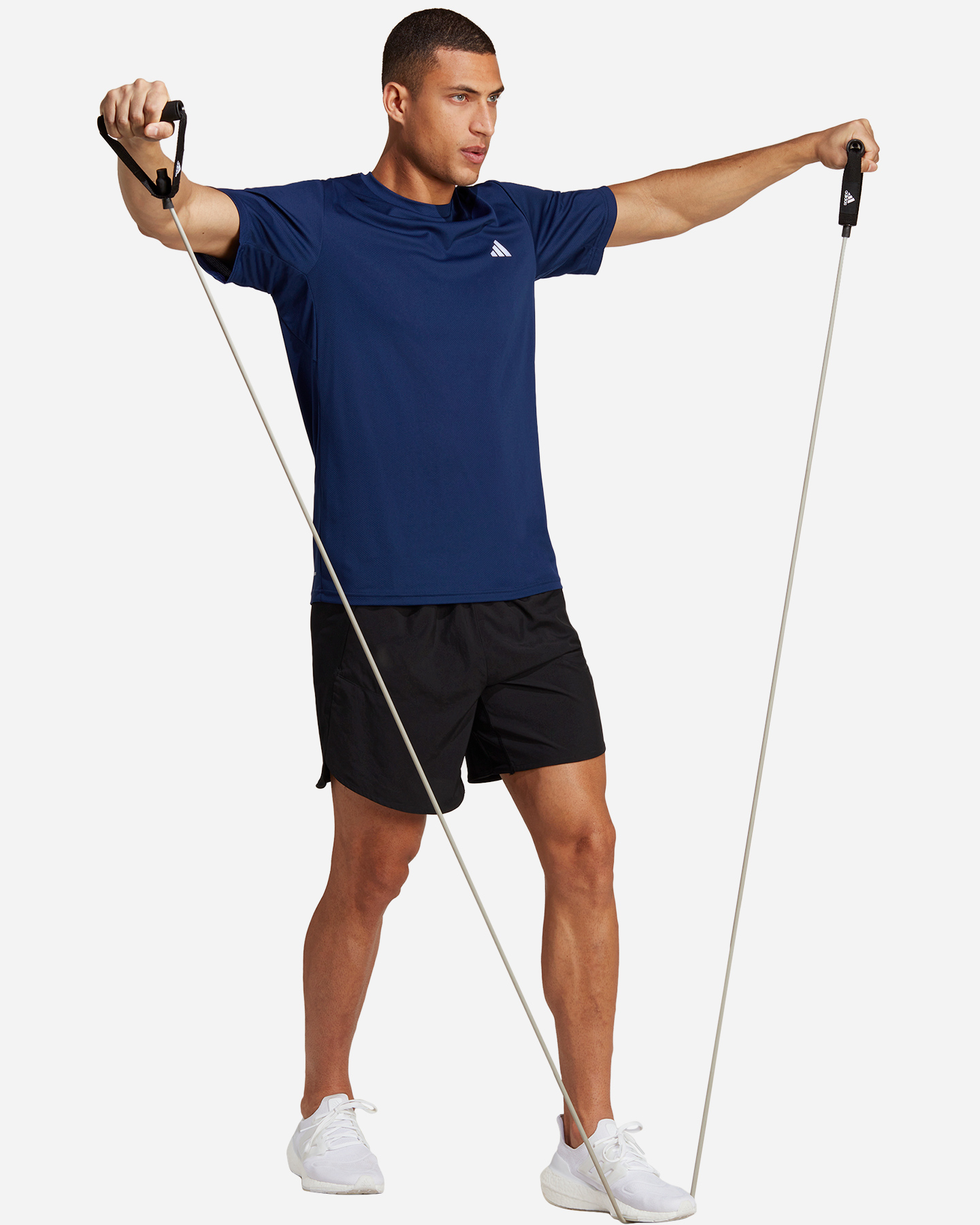 T-shirt training ADIDAS TR-ES SMALL LOGO M - Rosa - 3 | Cisalfa Sport