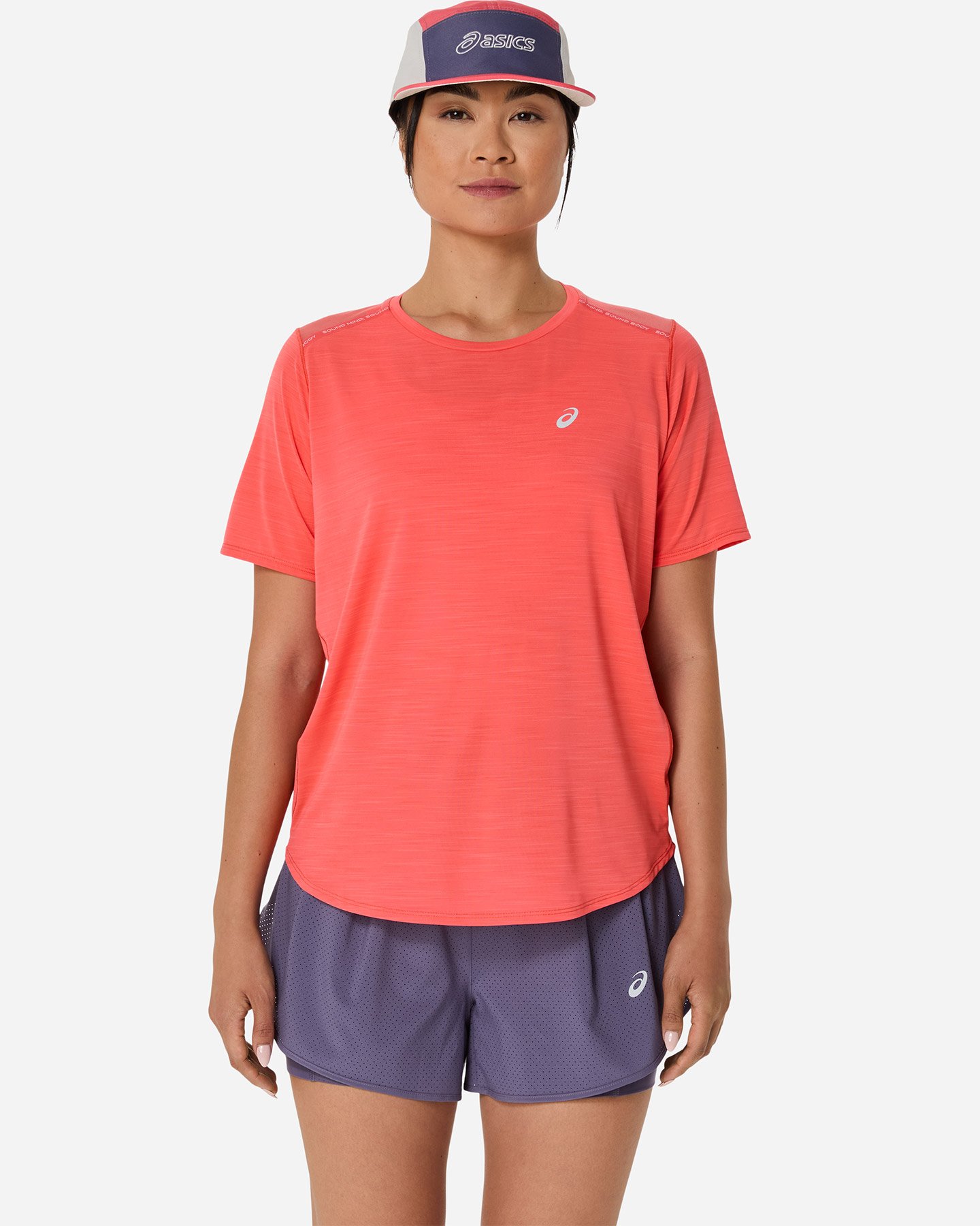 T-shirt running ASICS ROAD W - Verde - 0 | Cisalfa Sport