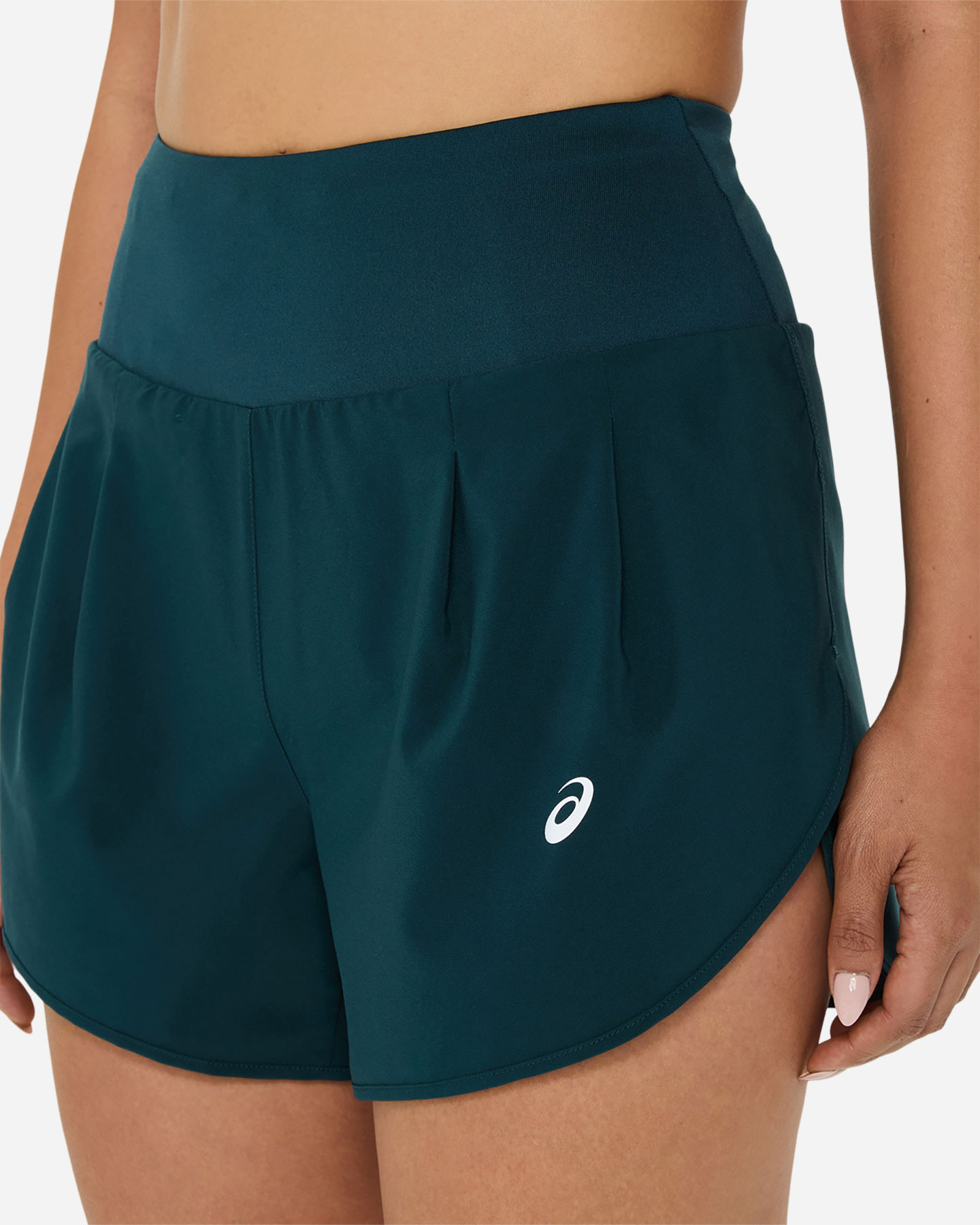 Short running ASICS ROAD 3,5IN W - Verde - 3 | Cisalfa Sport