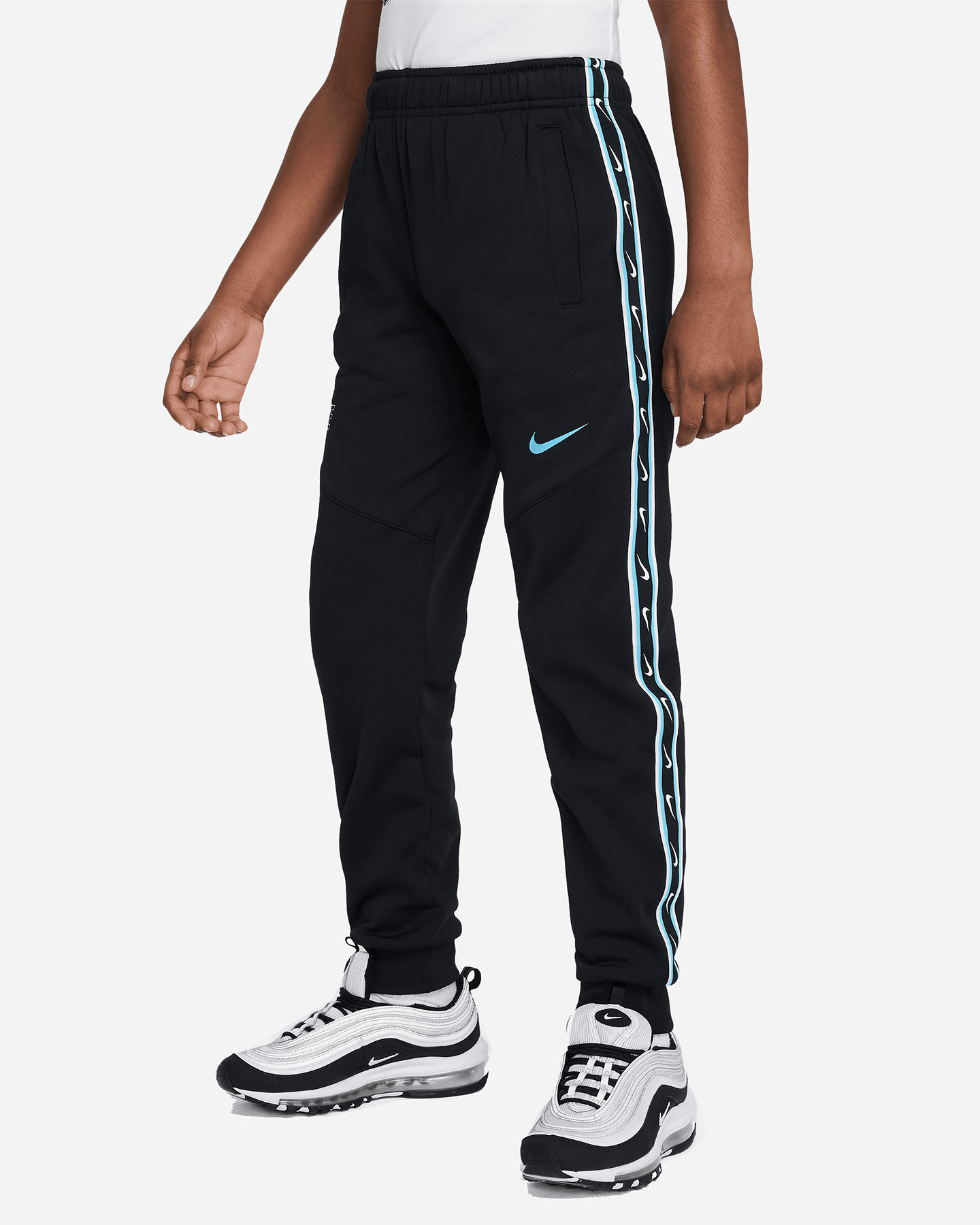 Pantalone NIKE TAPE JR - Nero - 0 | Cisalfa Sport