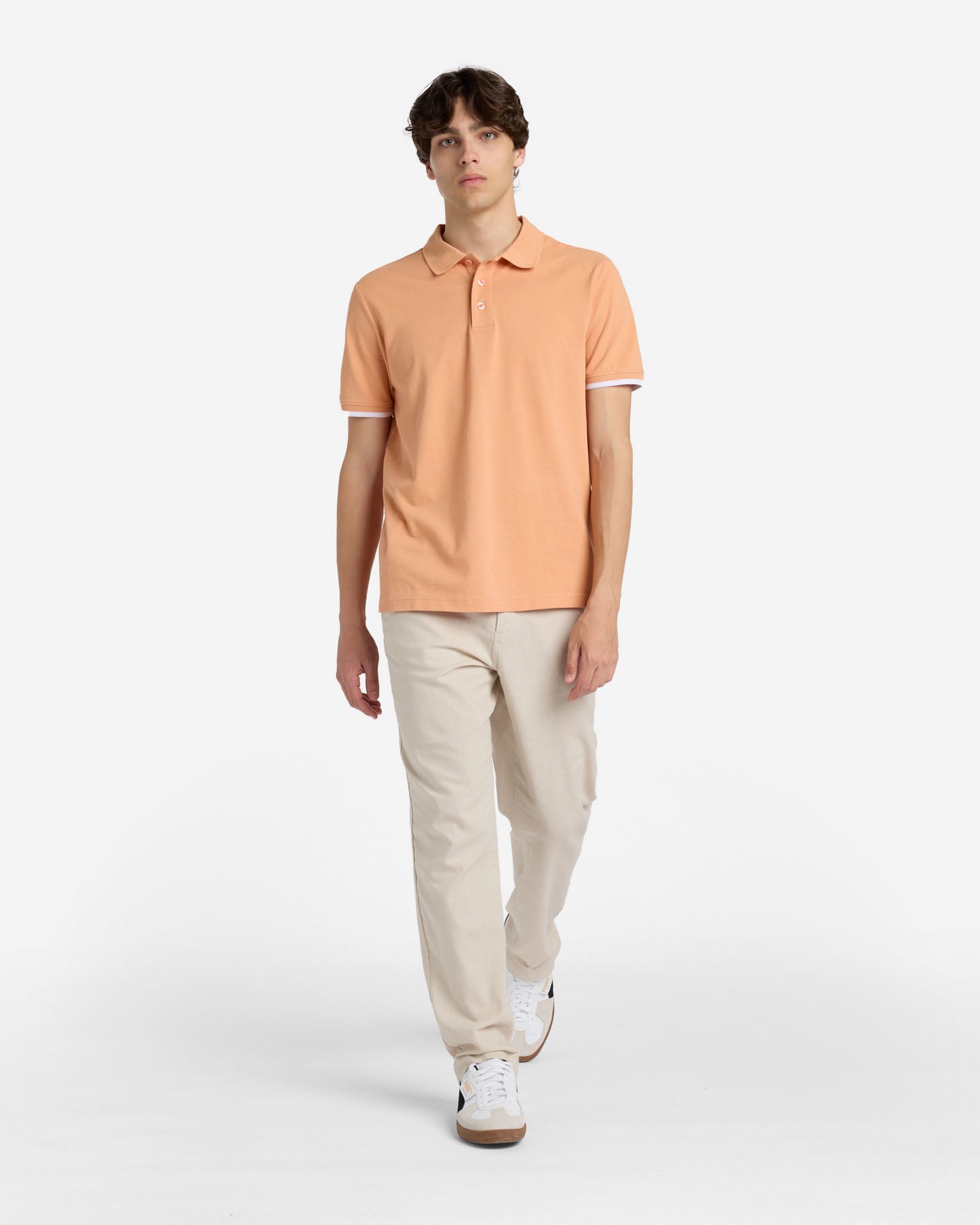 Polo DACK'S ESSENTIAL M - Arancione - 4 | Cisalfa Sport