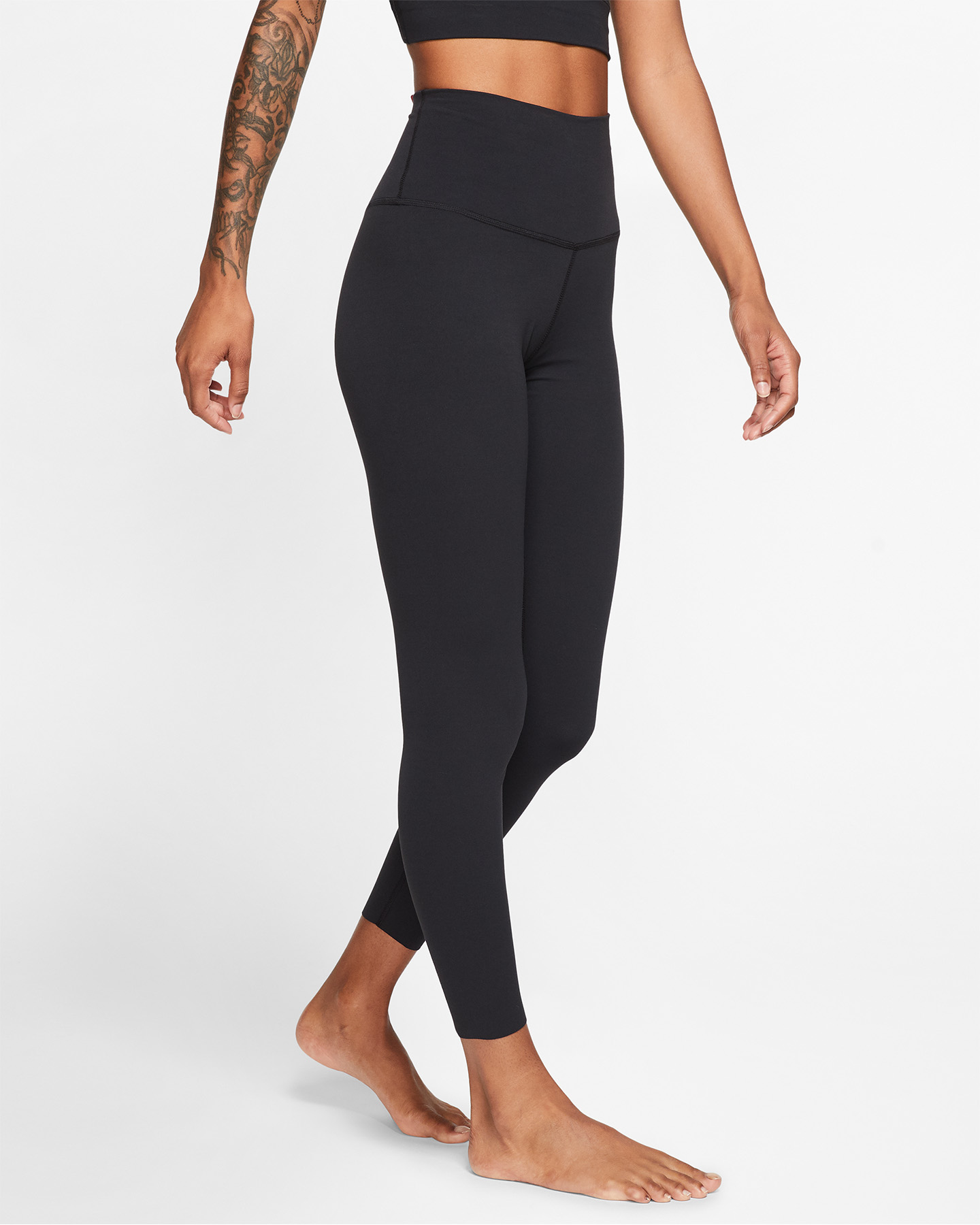 Leggings NIKE HIGH WAIST LUXE 7/8 W - Nero - 4 | Cisalfa Sport