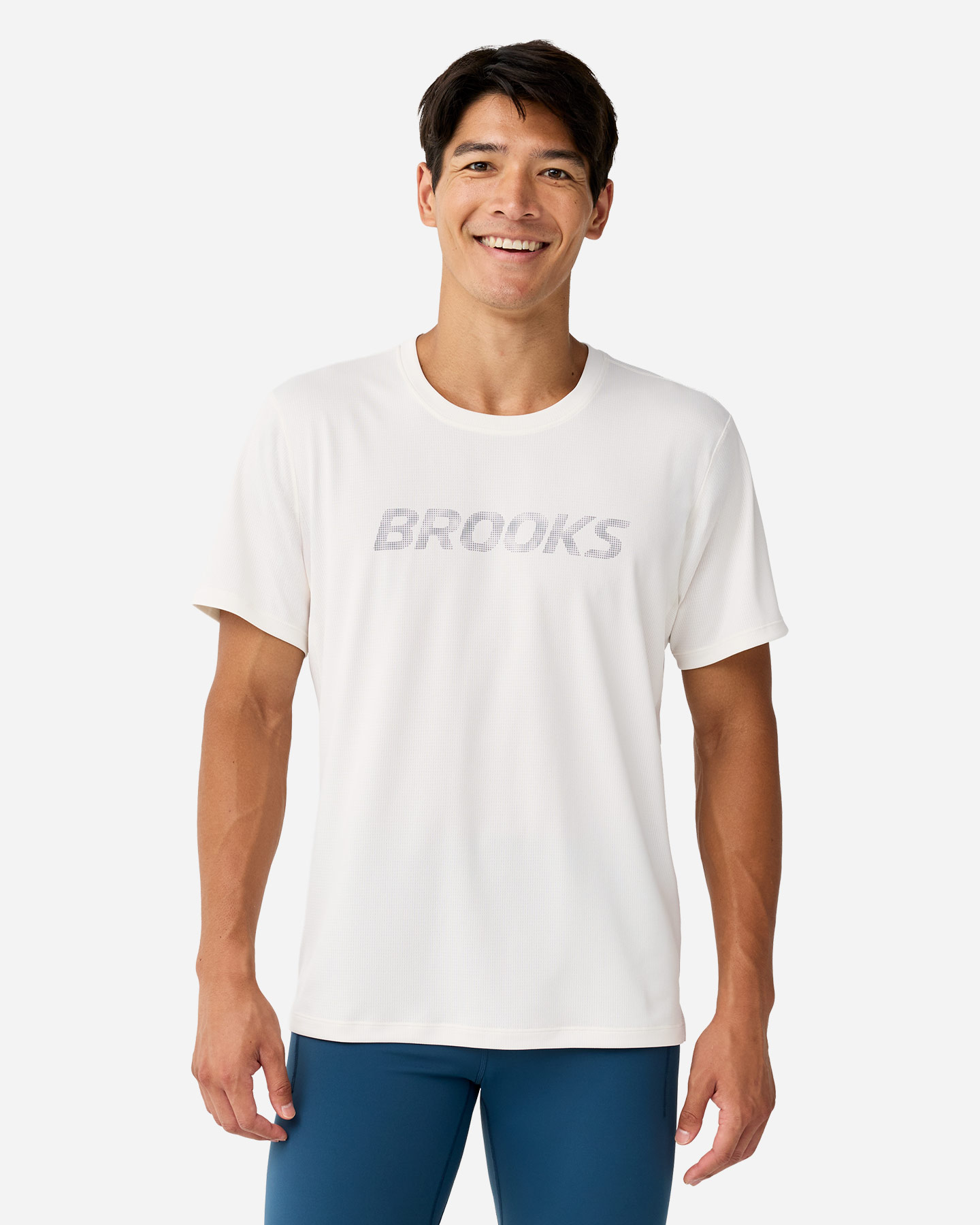 T-shirt running Brooks Dash Reflective uomo