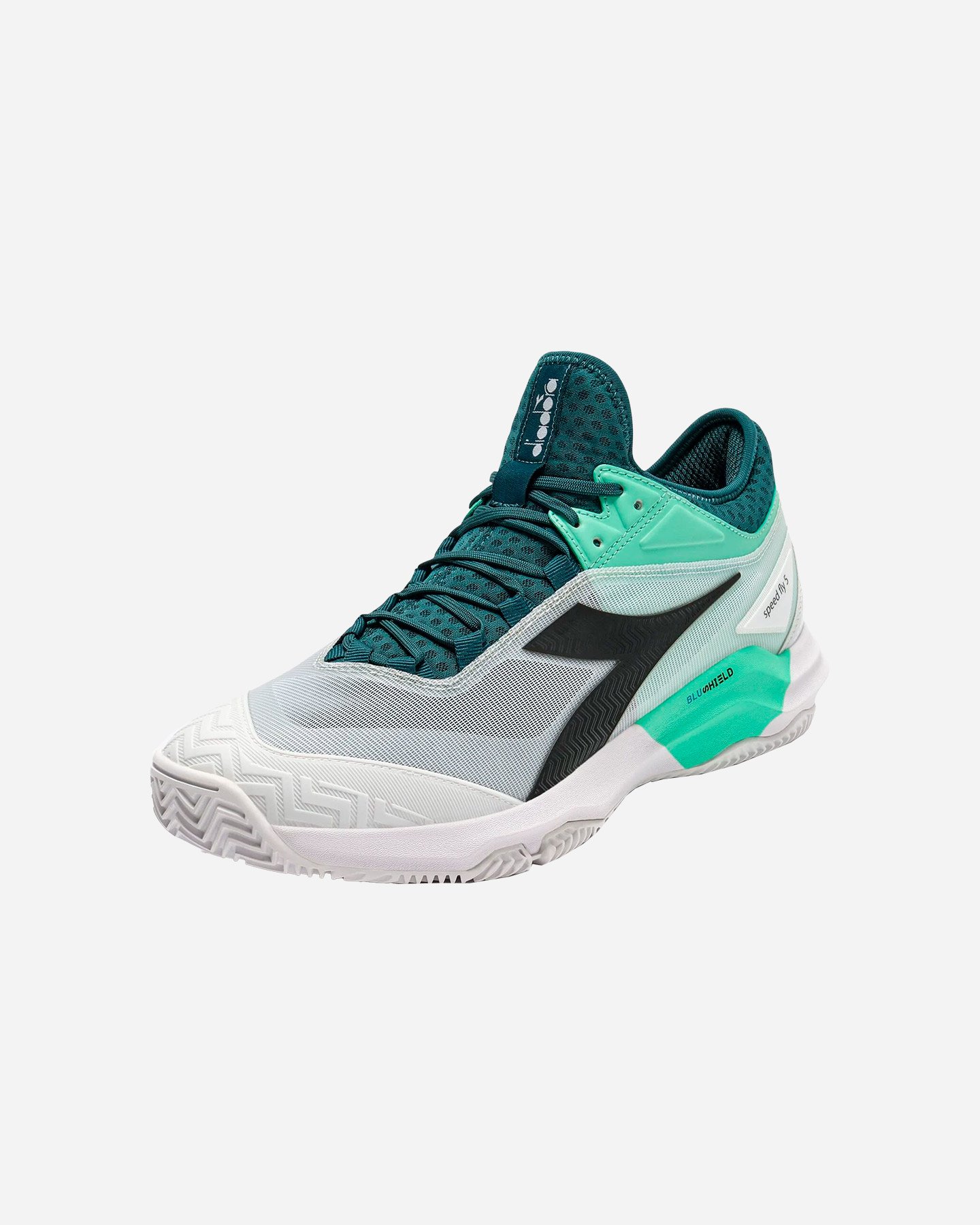 Scarpe tennis DIADORA BLUSHIELD FLY 5 CLAY M - Verde - 1 | Cisalfa Sport