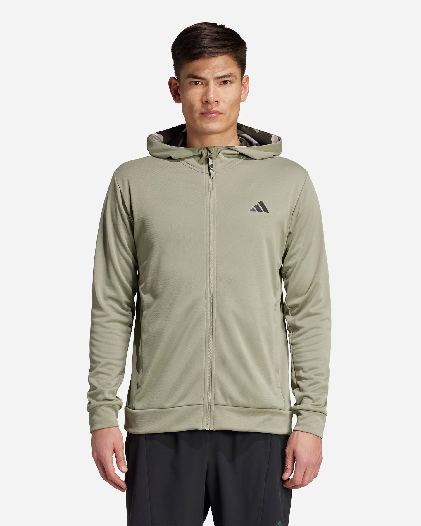 Felpa training ADIDAS CAMO M - Verde - 1 | Cisalfa Sport