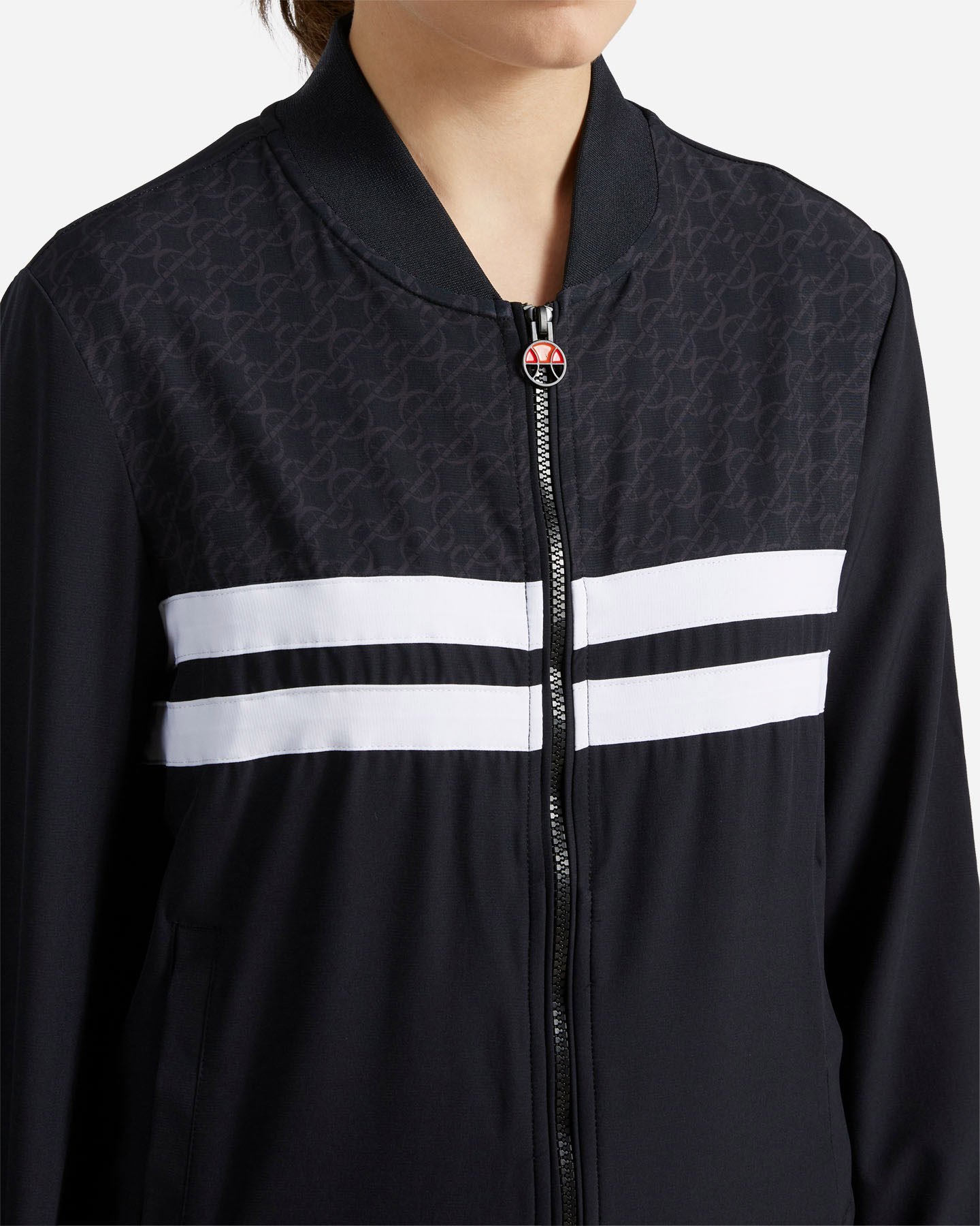 Giacca tennis ELLESSE CHAIN LOGO W - Nero - 4 | Cisalfa Sport