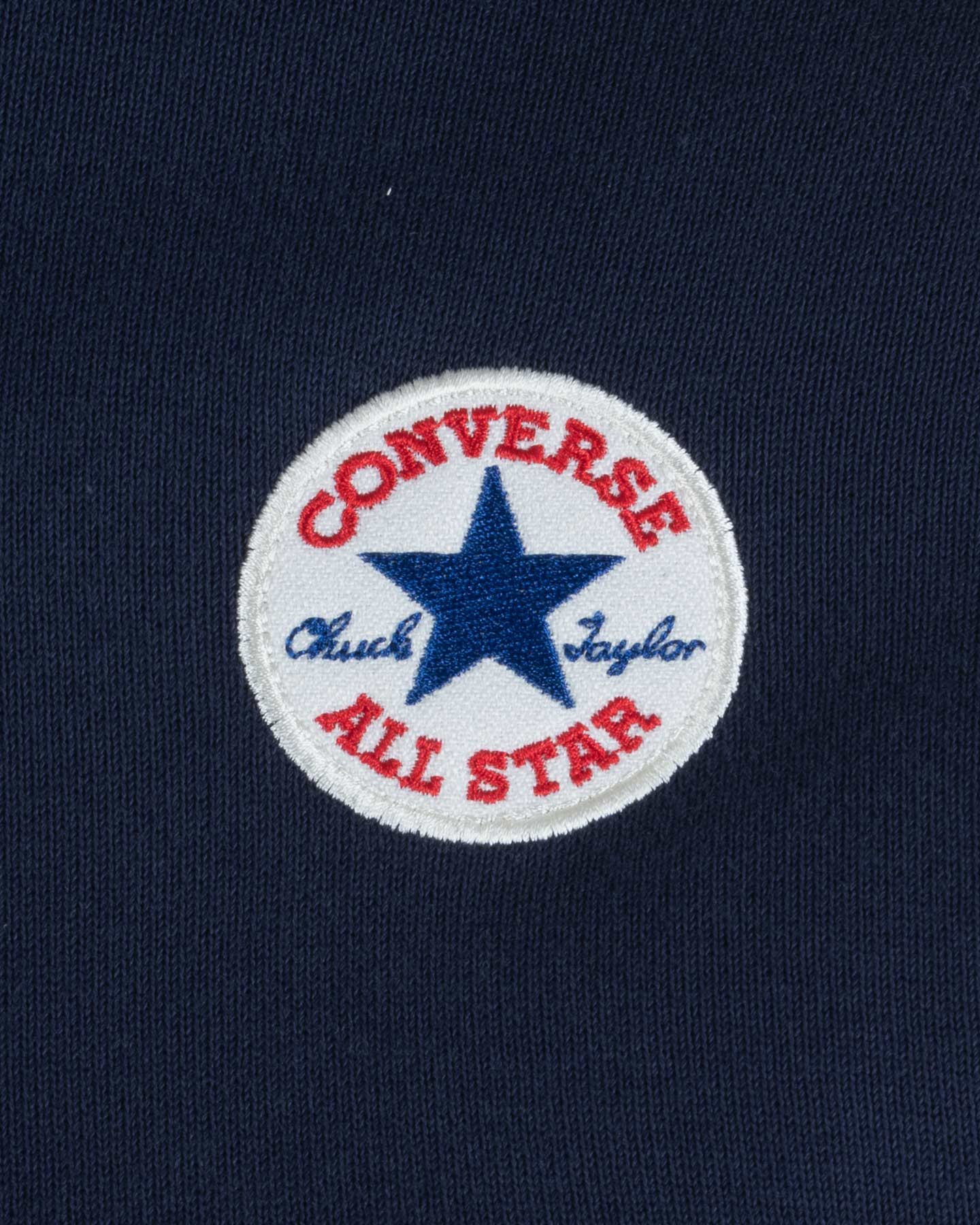 Felpa CONVERSE CHUCK PATCH STRIPES M - Blu - 2 | Cisalfa Sport