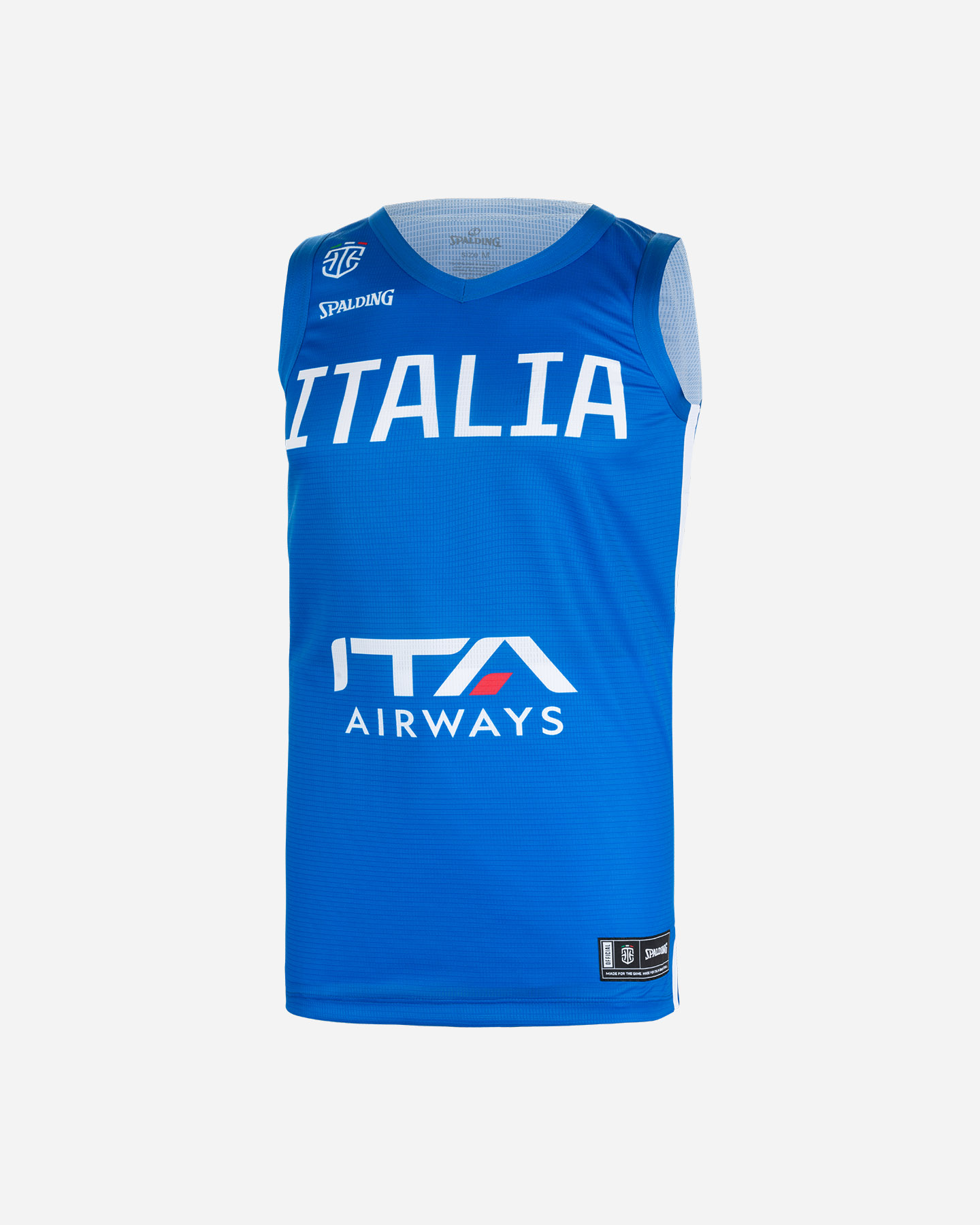 Canotta basket SPALDING UFFICIALE ITALBASKET 22 ROY M - Blu royal - 0 | Cisalfa Sport