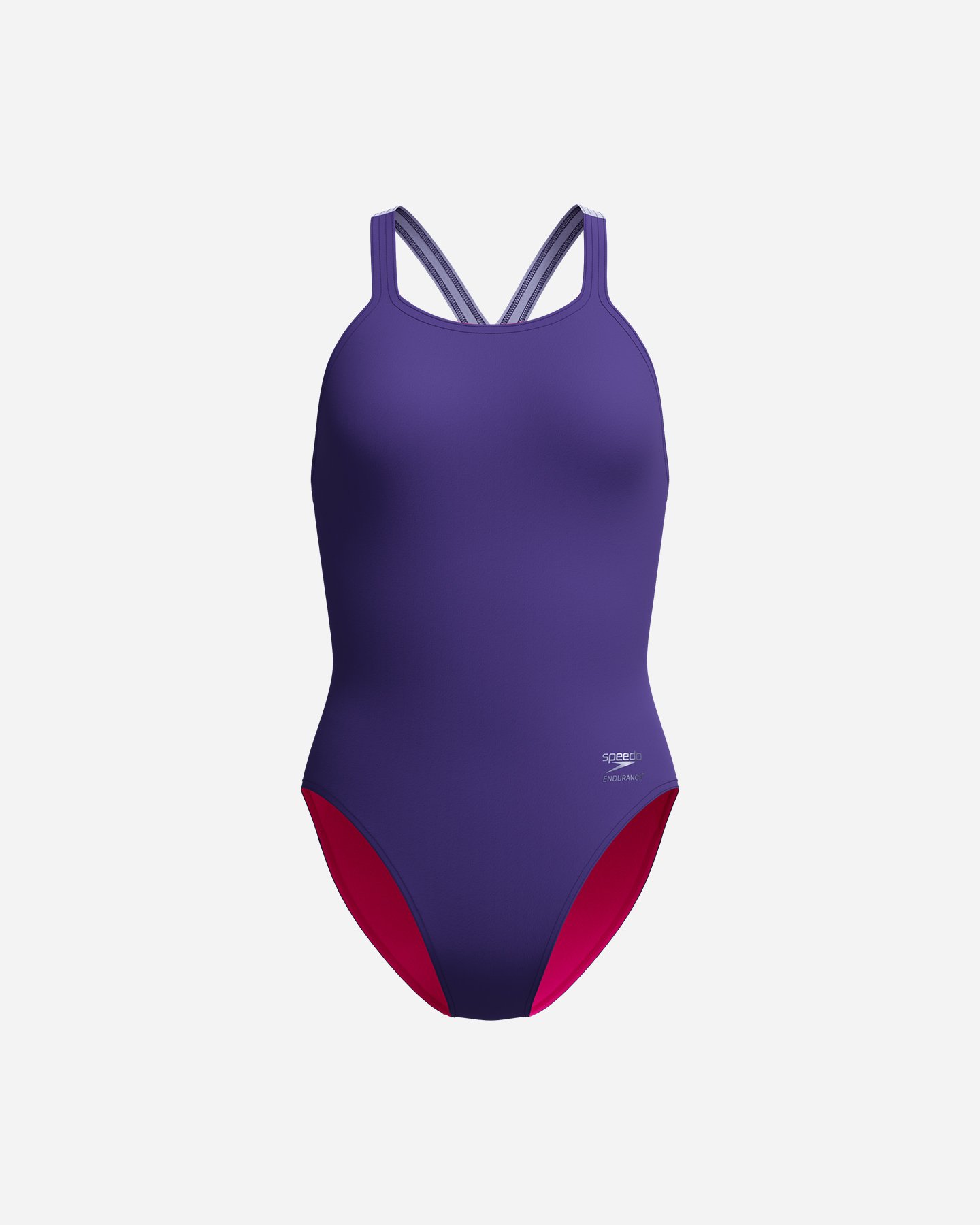 Solid Powerback W - Costume Piscina - Donna - Blu