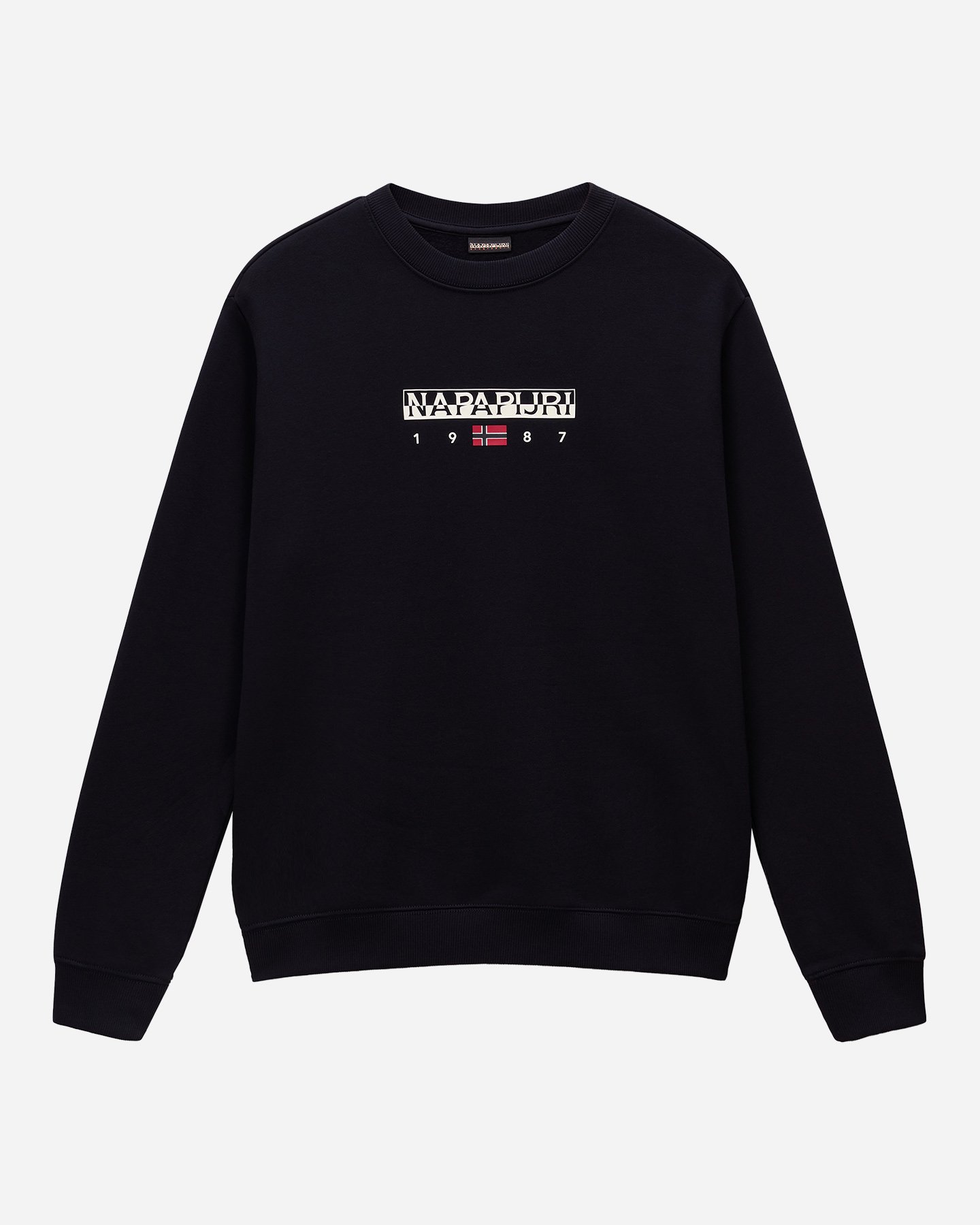 Felpa NAPAPIJRI FLAG M - Nero - 0 | Cisalfa Sport